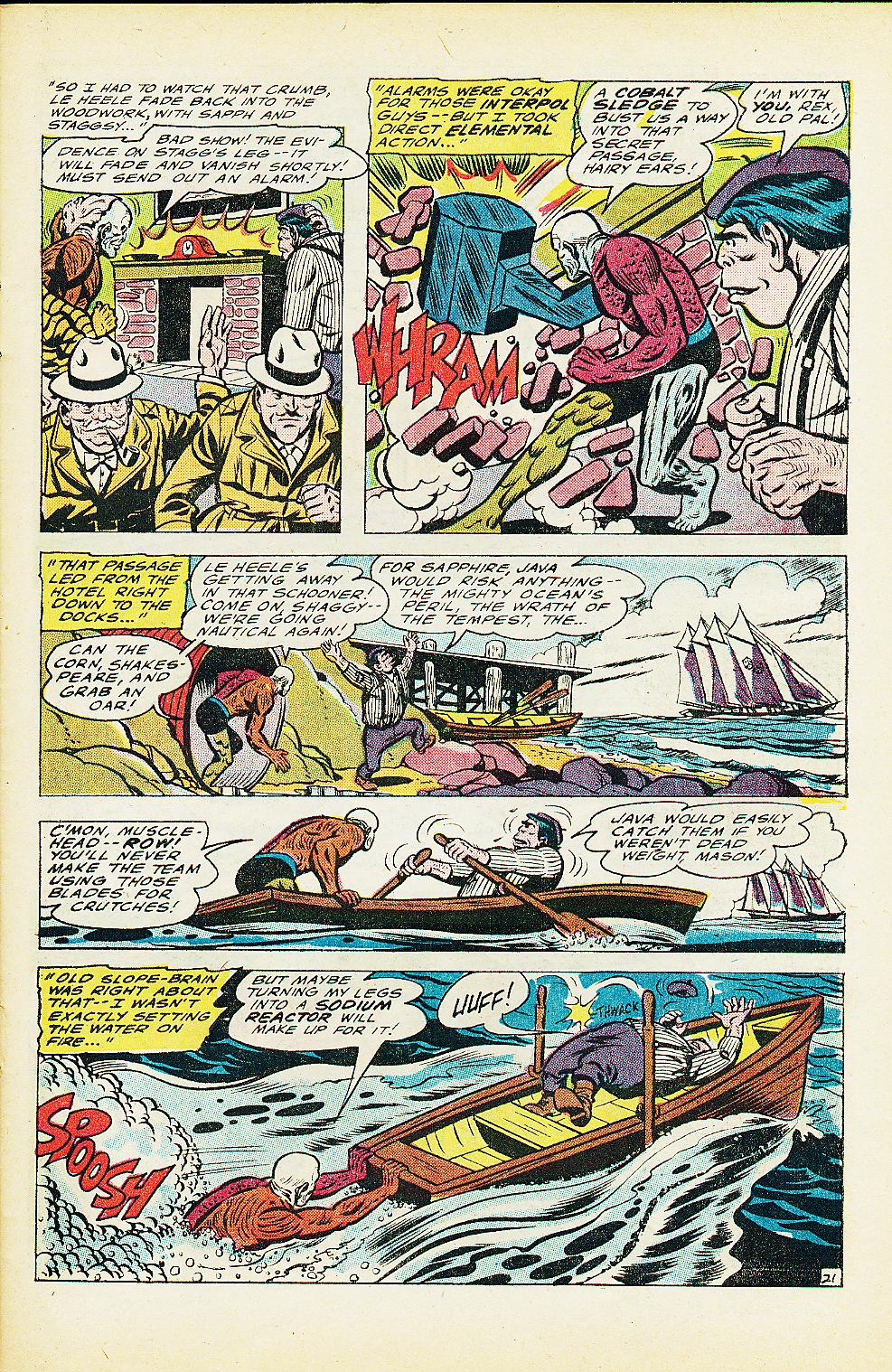 Read online Metamorpho comic -  Issue #6 - 27