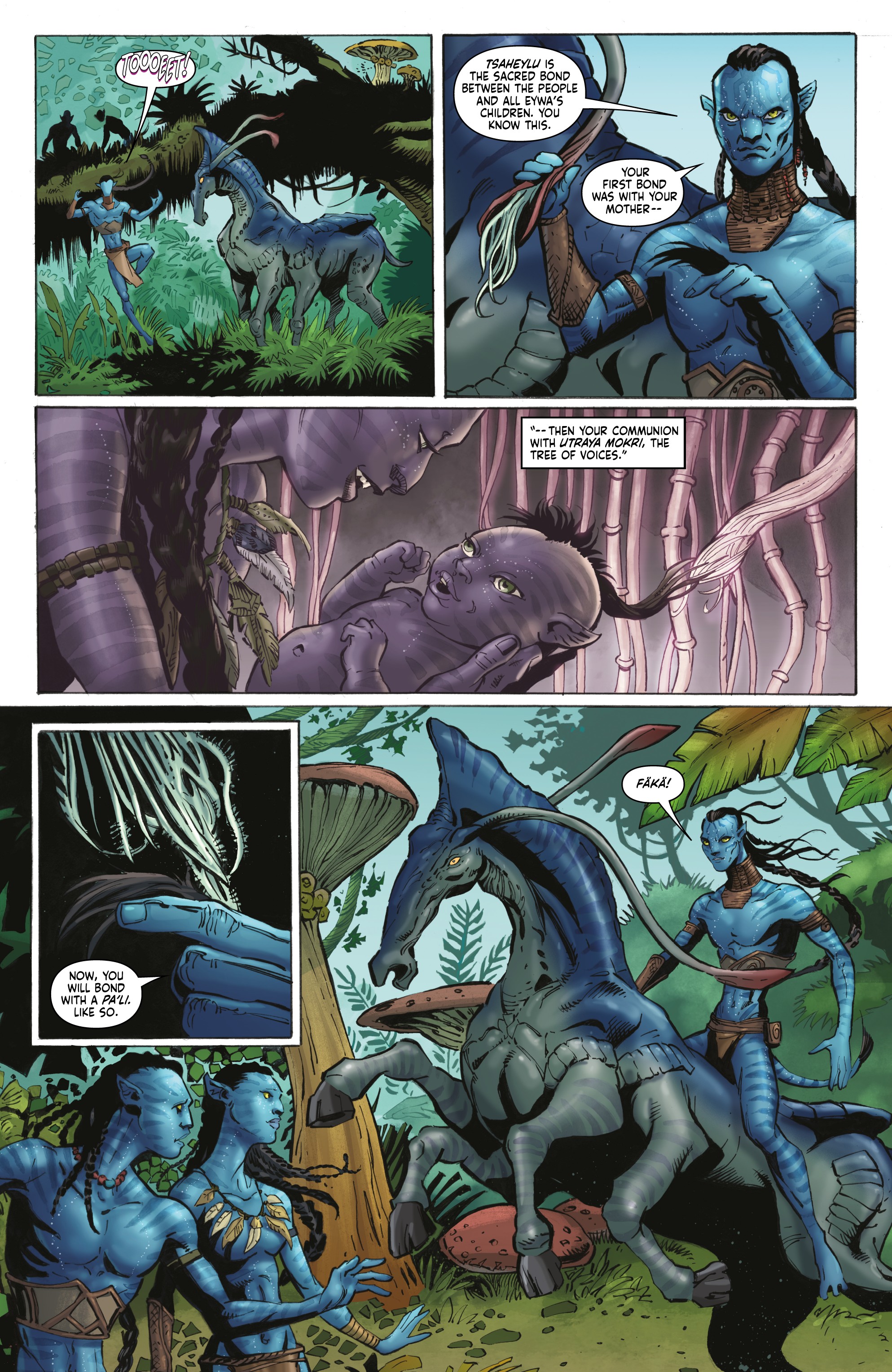 Read online Avatar: Tsu'tey's Path comic -  Issue #2 - 4