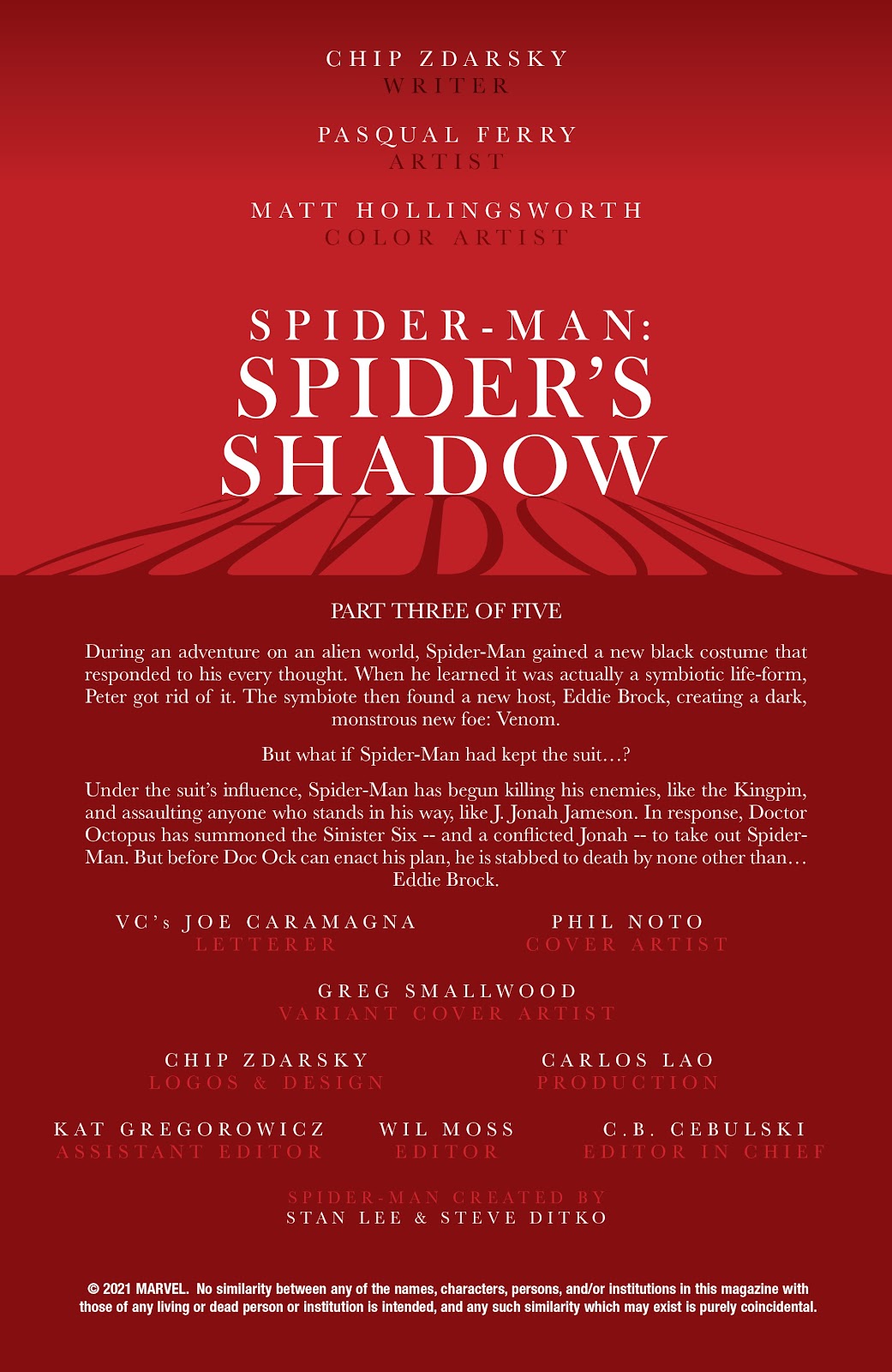 Spider-Man: The Spider's Shadow issue 3 - Page 2