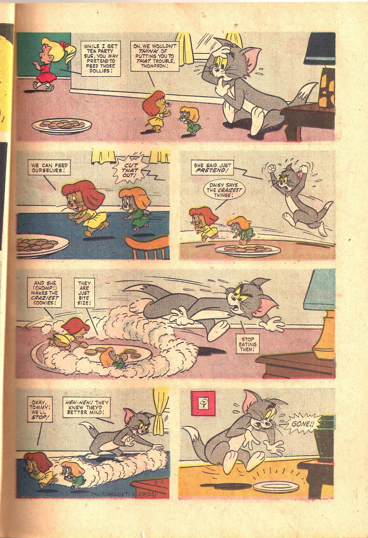 Read online Tom and Jerry comic -  Issue #214 - 35