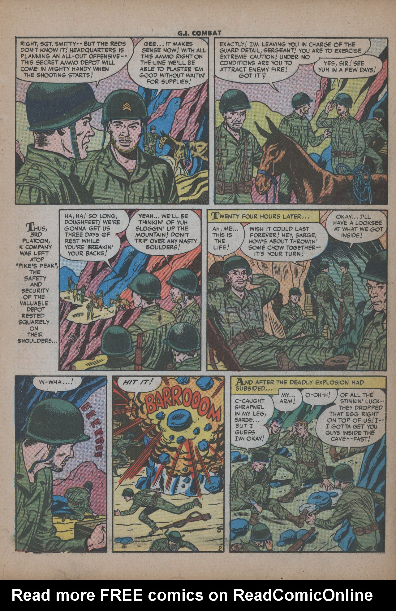 Read online G.I. Combat (1952) comic -  Issue #43 - 13