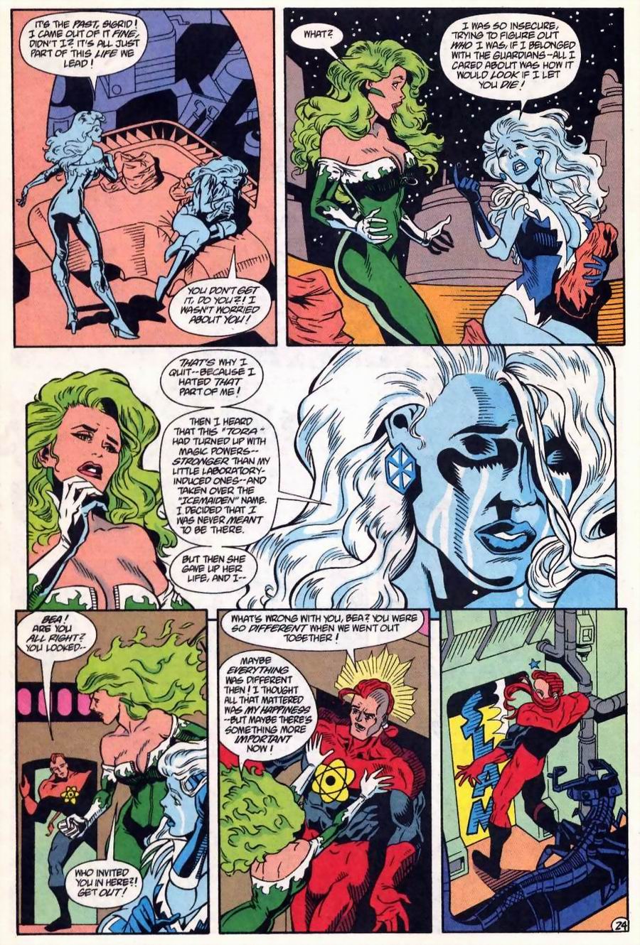 Read online Justice League America comic -  Issue #100 - 28