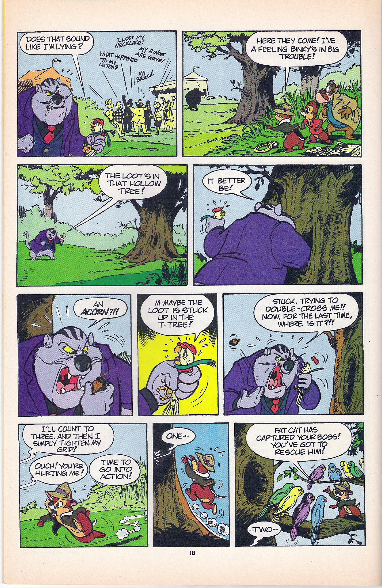 Read online Disney's Chip 'N Dale Rescue Rangers comic -  Issue #7 - 22