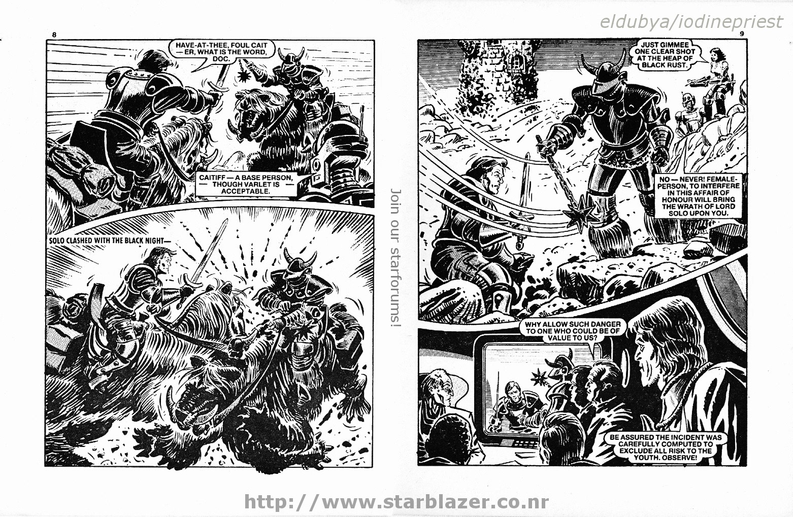 Read online Starblazer comic -  Issue #229 - 6