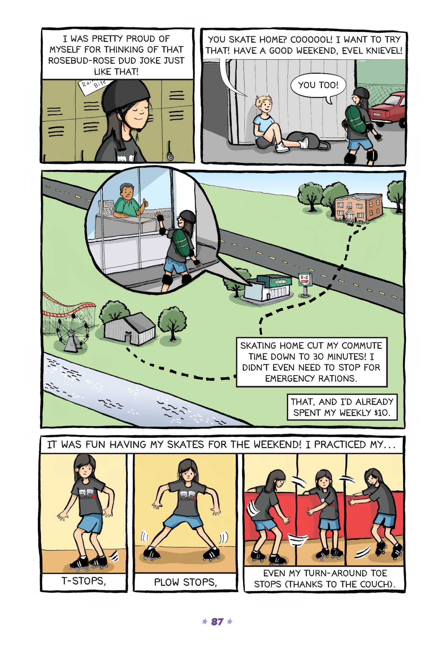 Read online Roller Girl comic -  Issue # TPB (Part 1) - 84