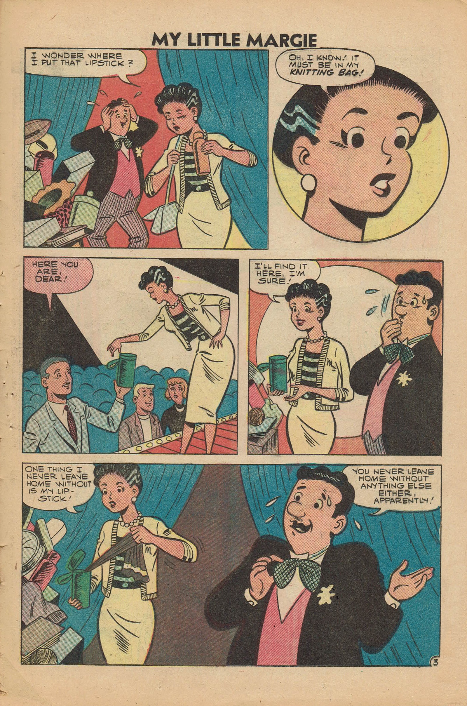 Read online My Little Margie (1954) comic -  Issue #25 - 24
