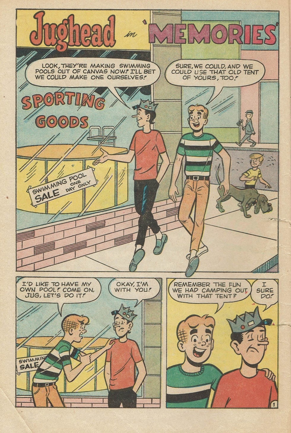 Read online Jughead's Jokes comic -  Issue #2 - 10