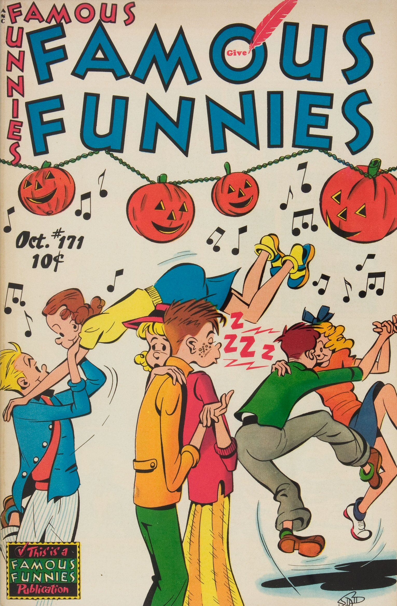 Read online Famous Funnies comic -  Issue #171 - 1
