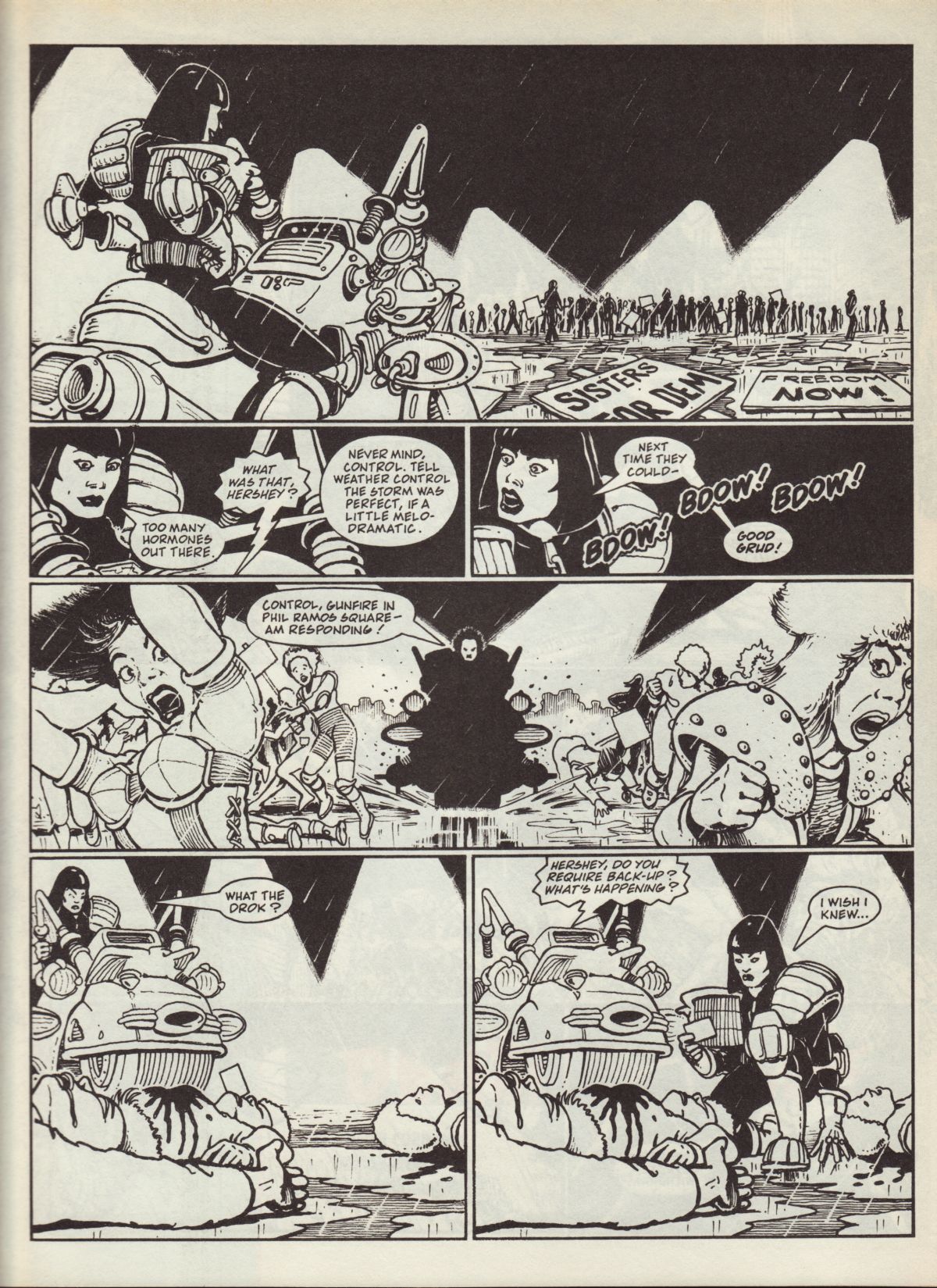 Read online Judge Dredd: The Megazine (vol. 2) comic -  Issue #14 - 16