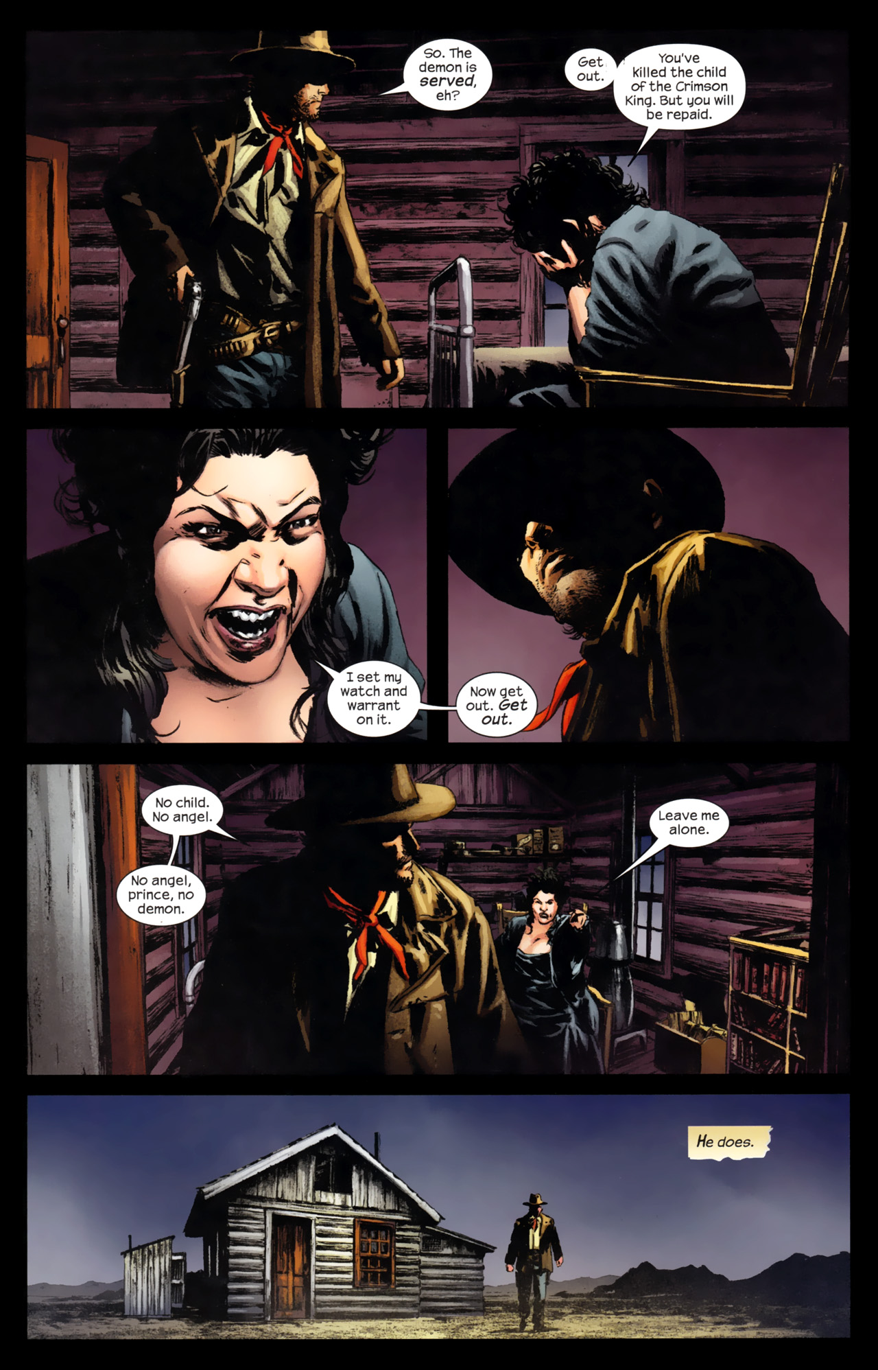 Read online Dark Tower: The Gunslinger - The Battle of Tull comic -  Issue #4 - 17