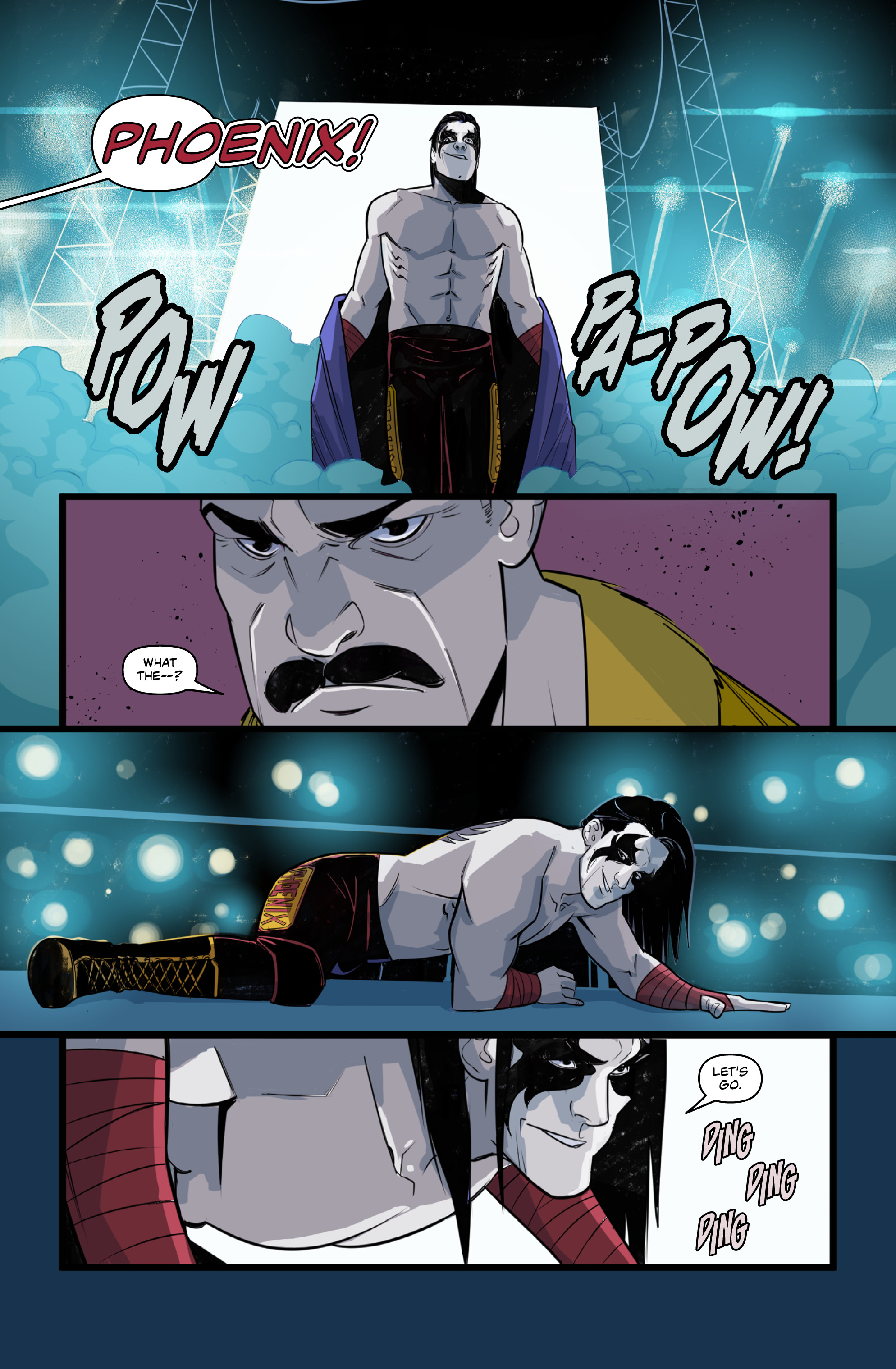 Read online Over the Ropes comic -  Issue #1 - 19