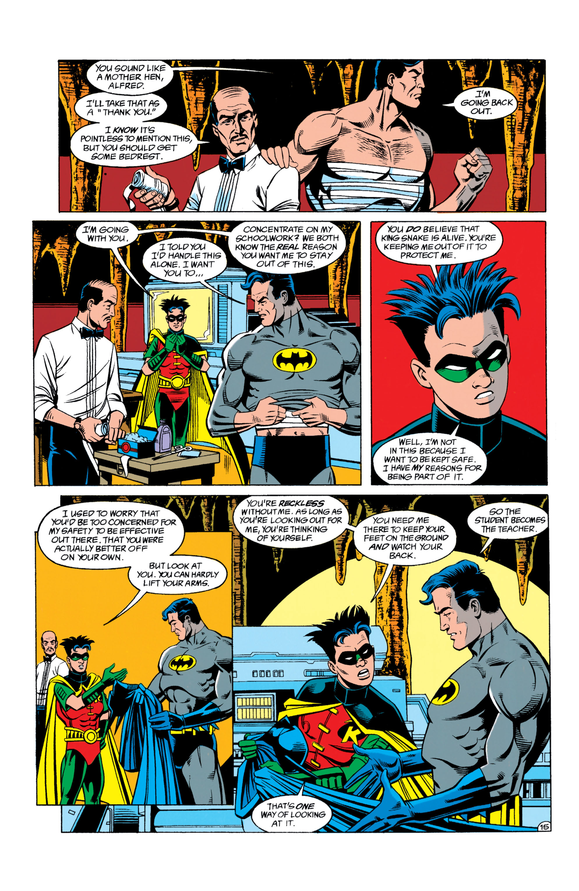 Read online Batman (1940) comic -  Issue #468 - 16
