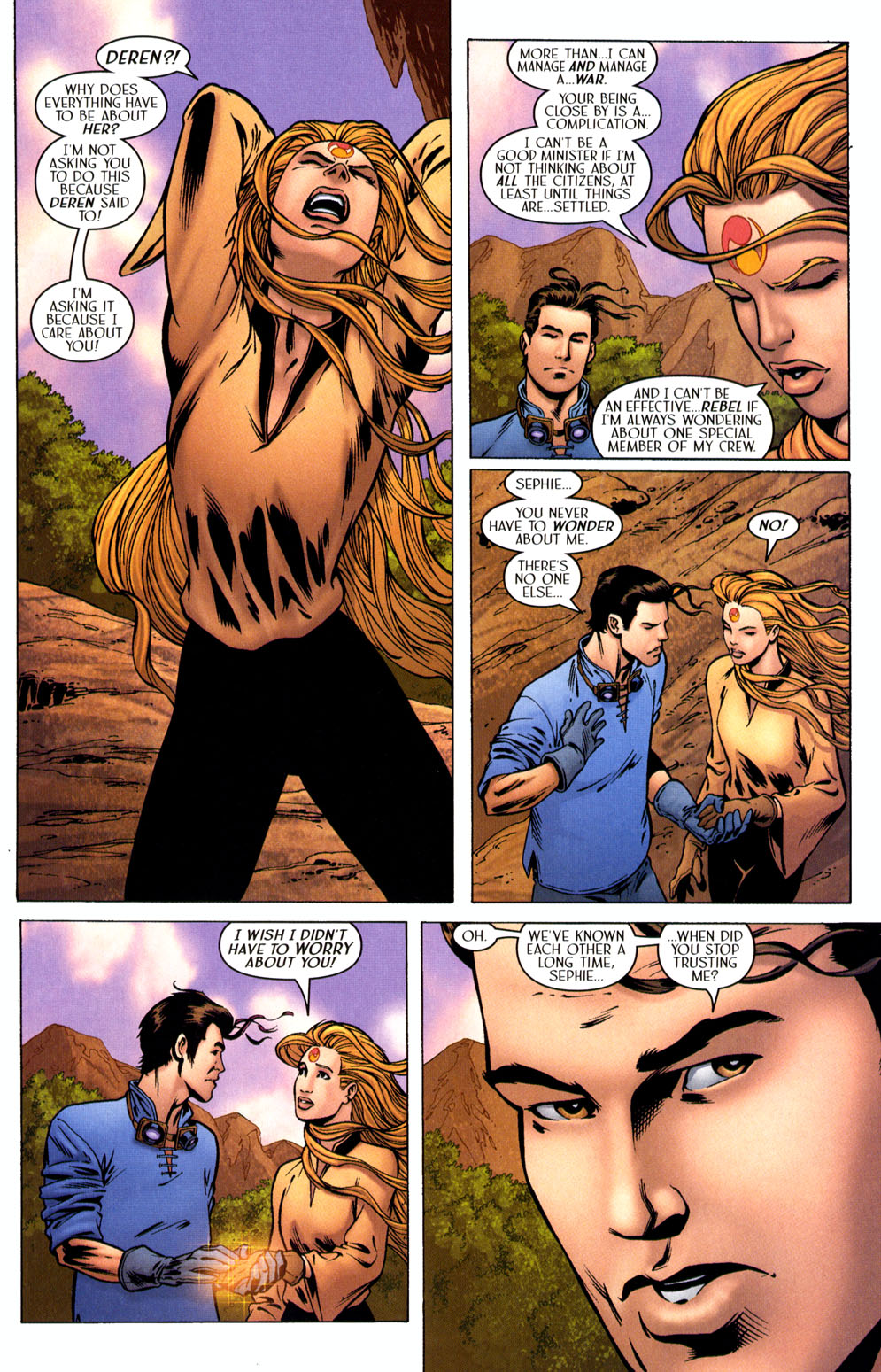 Read online Meridian comic -  Issue #22 - 21