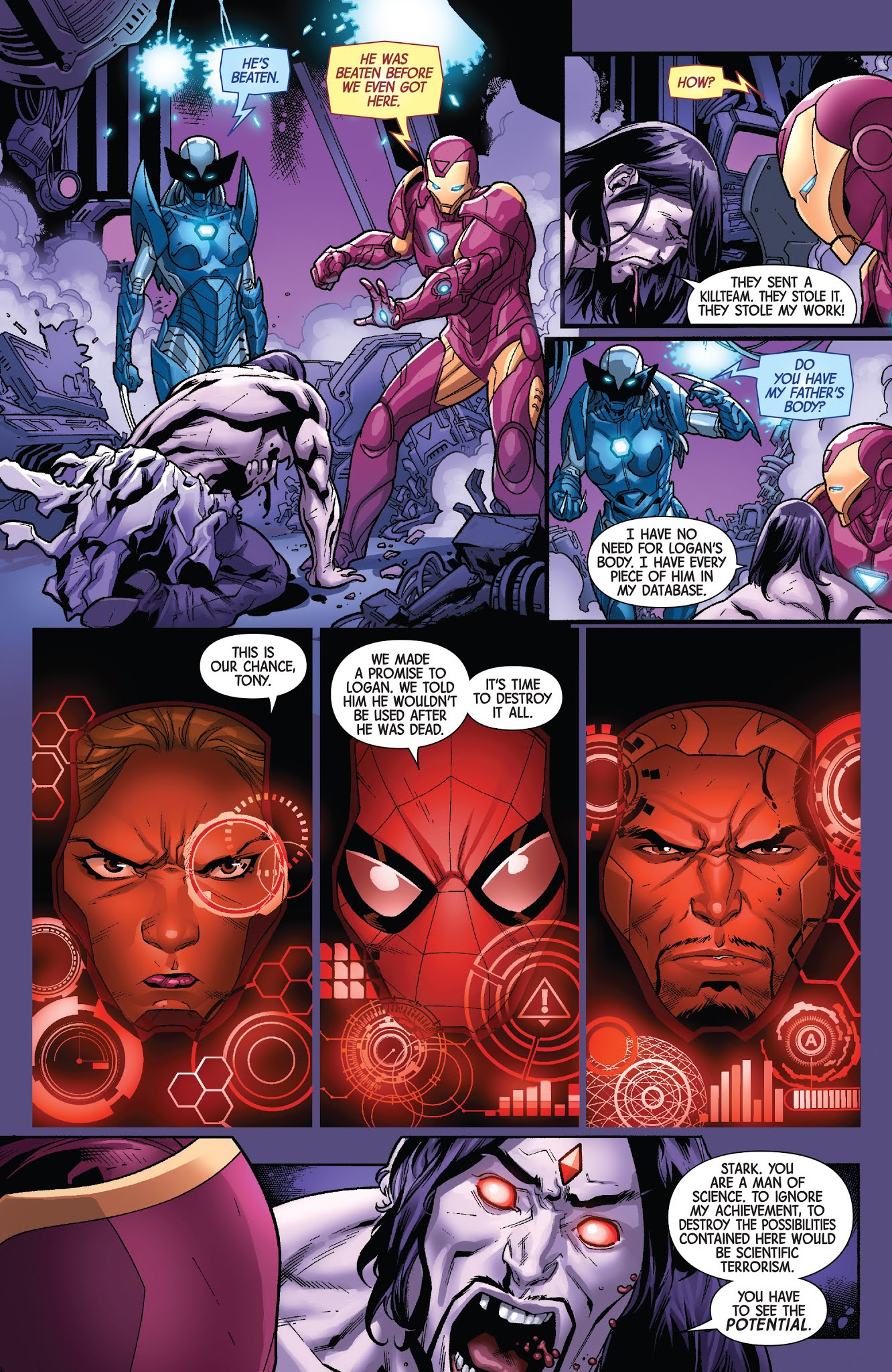 Read online Hunt for Wolverine: Adamantium Agenda comic -  Issue #4 - 17