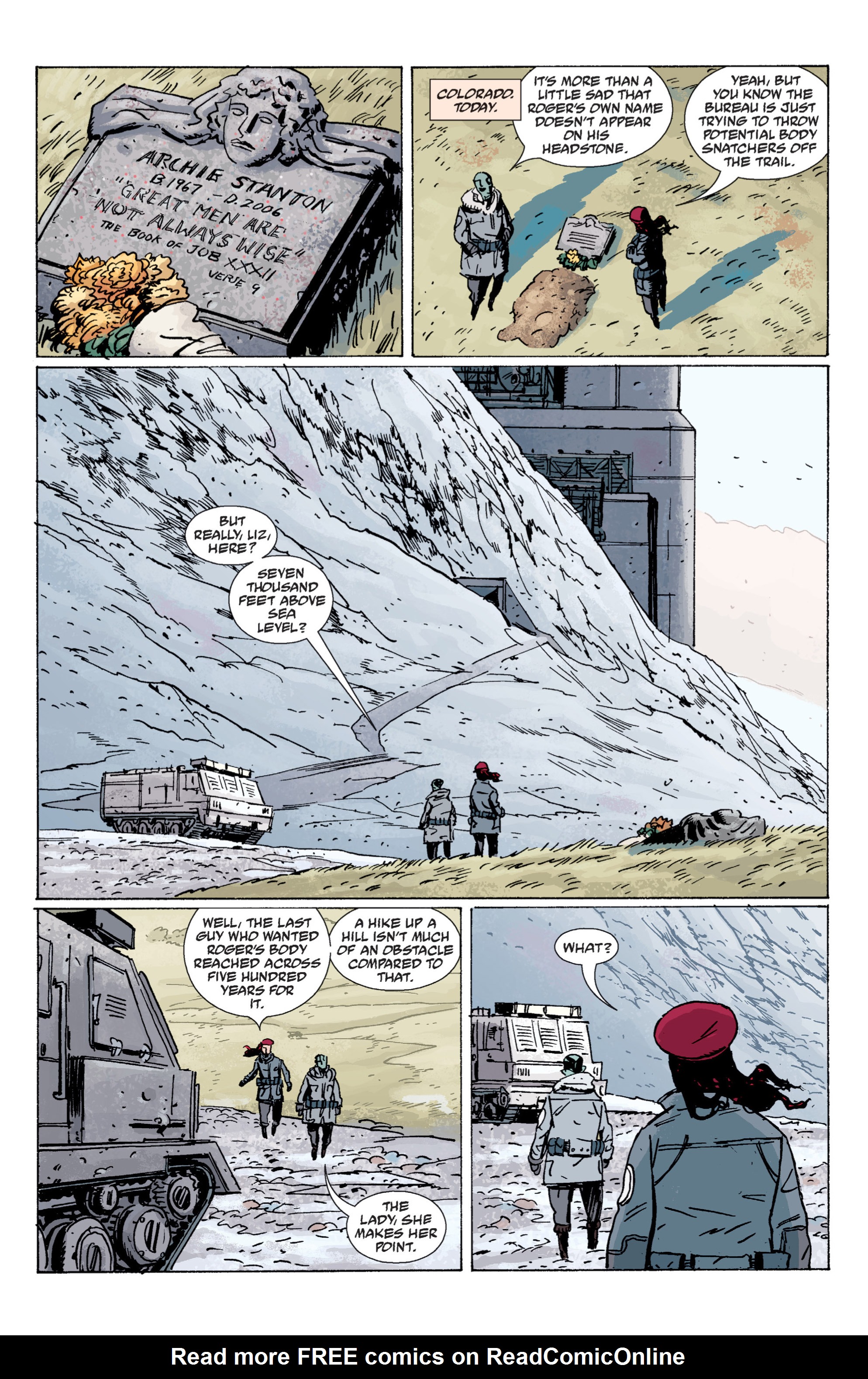 Read online B.P.R.D. (2003) comic -  Issue # TPB 7 - 16