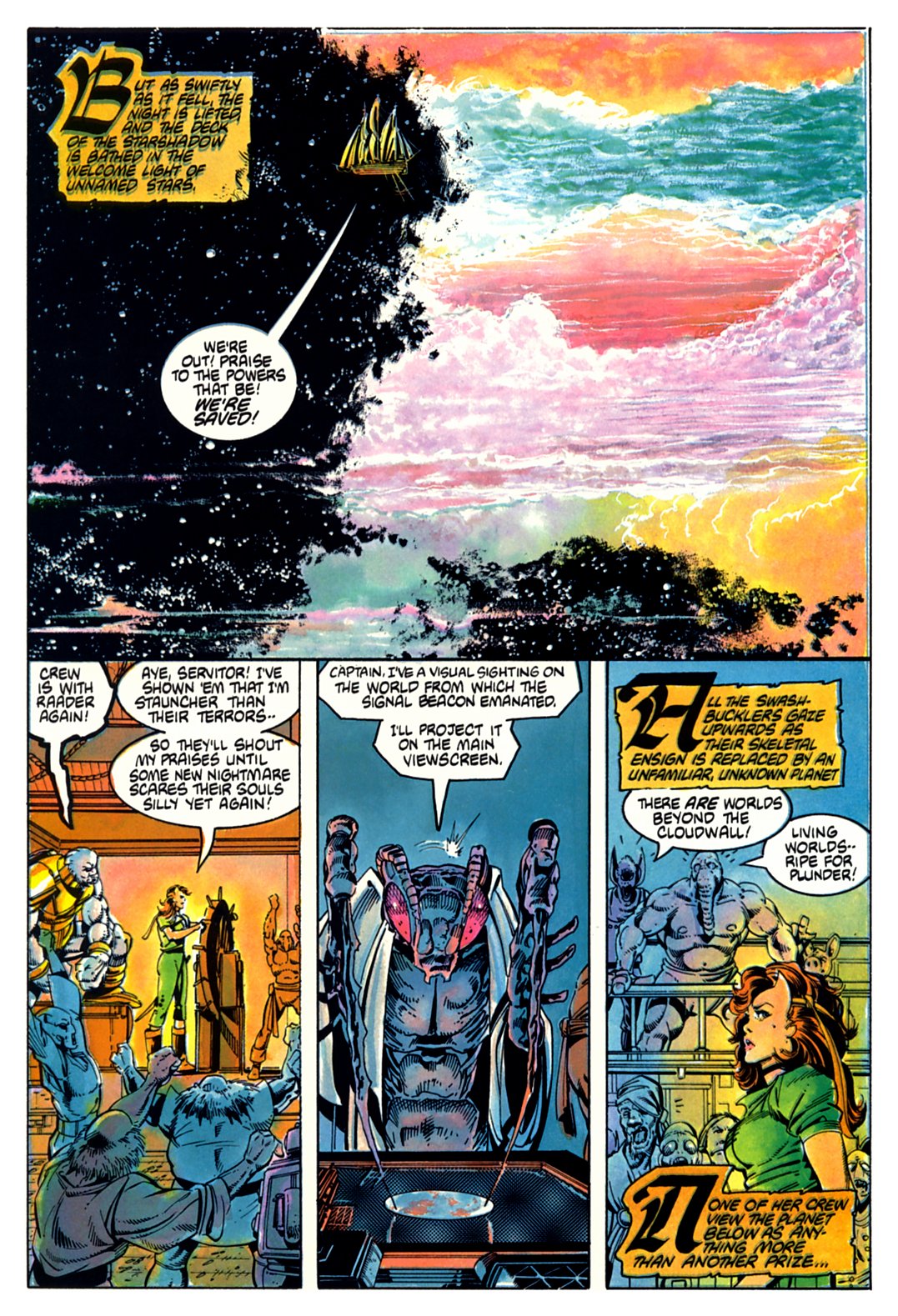 Read online Marvel Graphic Novel comic -  Issue #14 - Swords of the Swashbucklers - 45