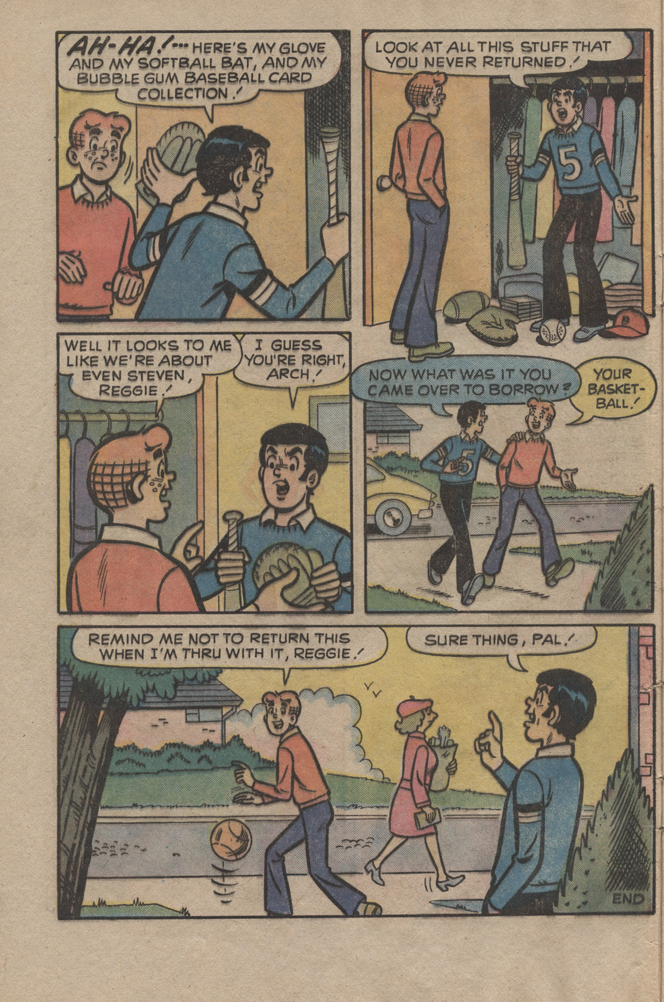 Read online Reggie and Me (1966) comic -  Issue #86 - 32