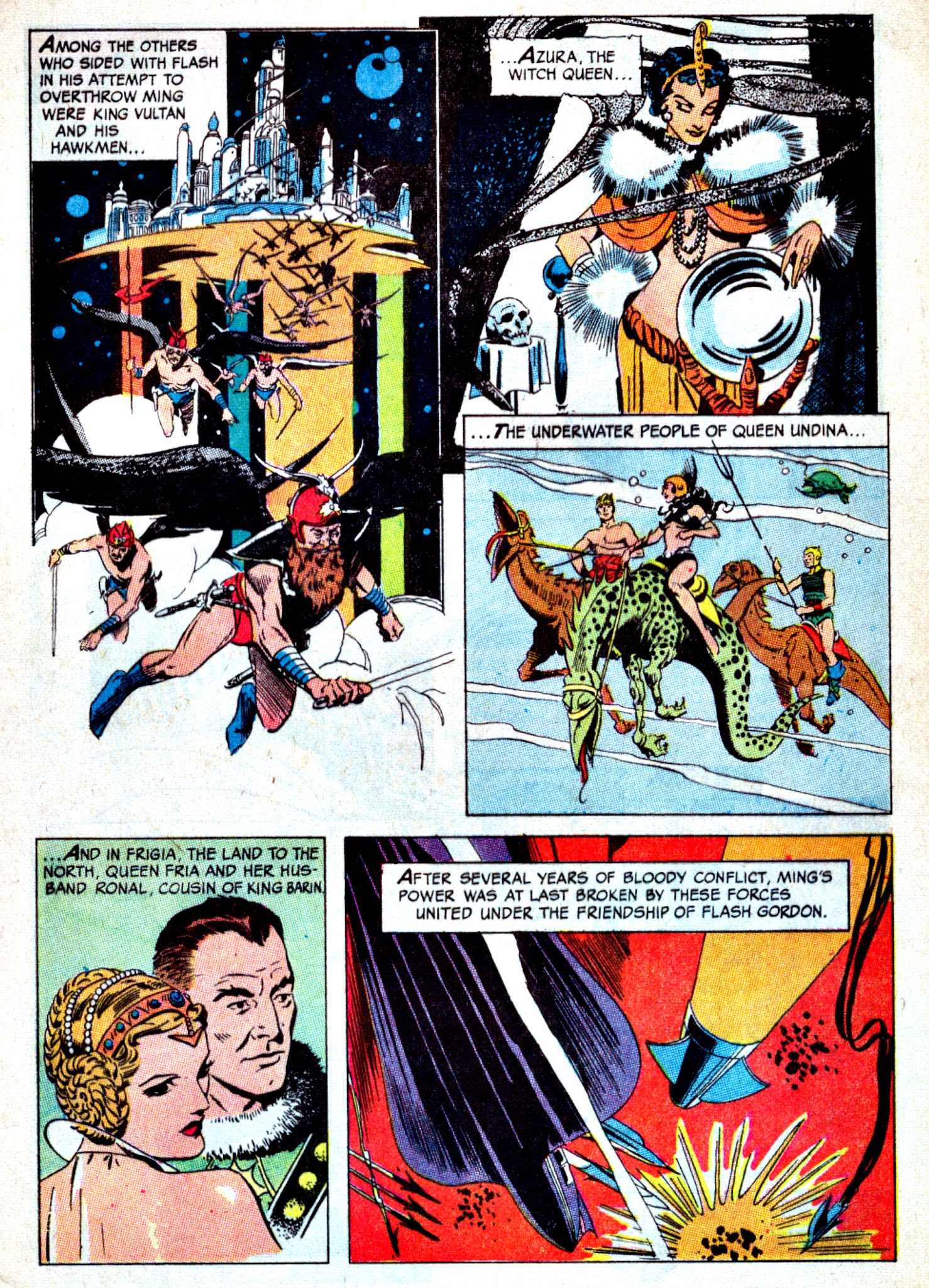 Read online Flash Gordon (1966) comic -  Issue #1 - 5
