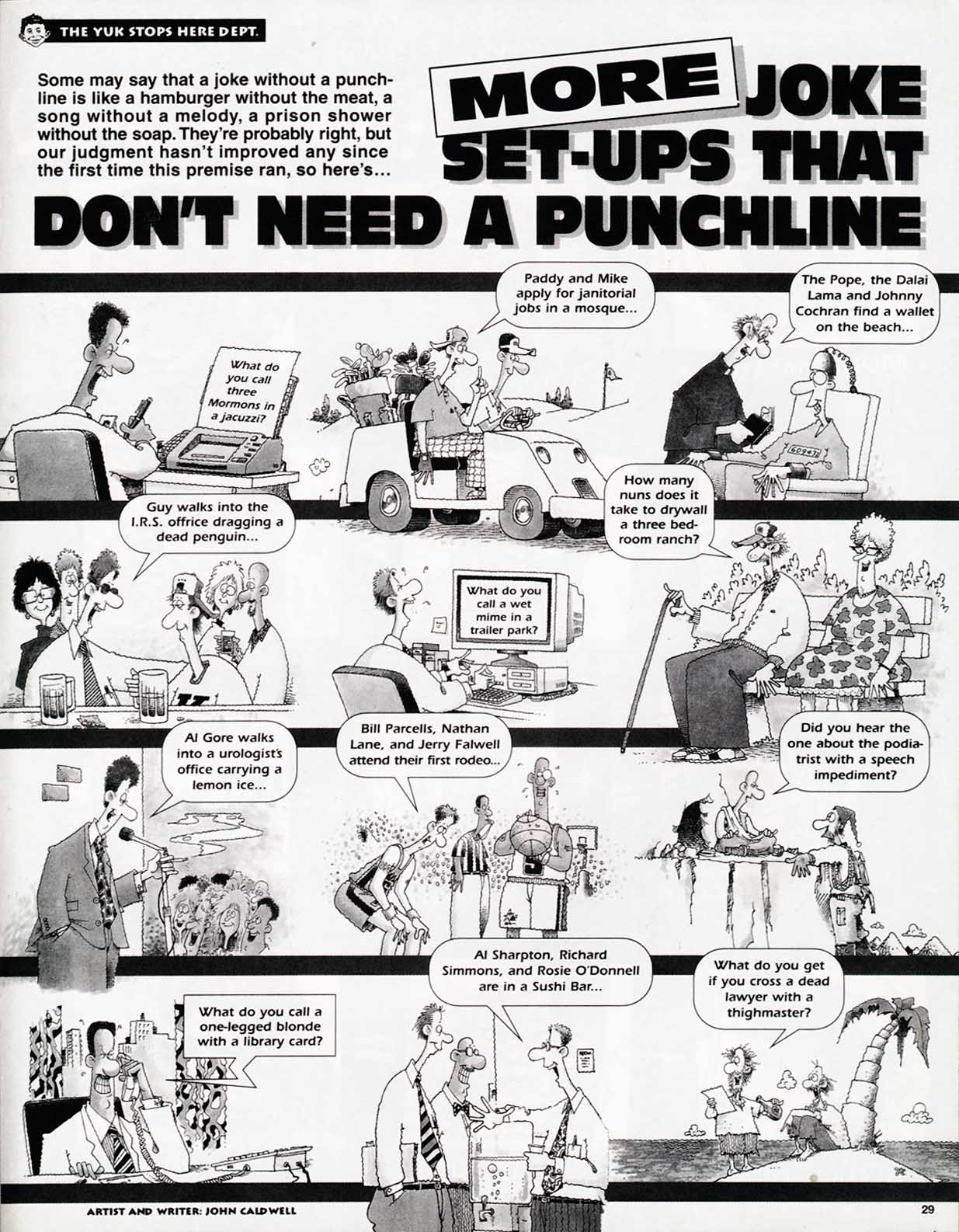 Read online MAD comic -  Issue #387 - 31