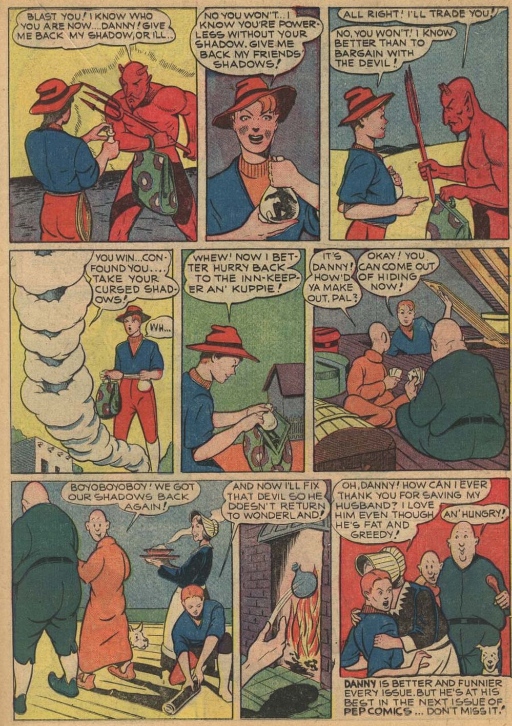 Read online Pep Comics comic -  Issue #28 - 35