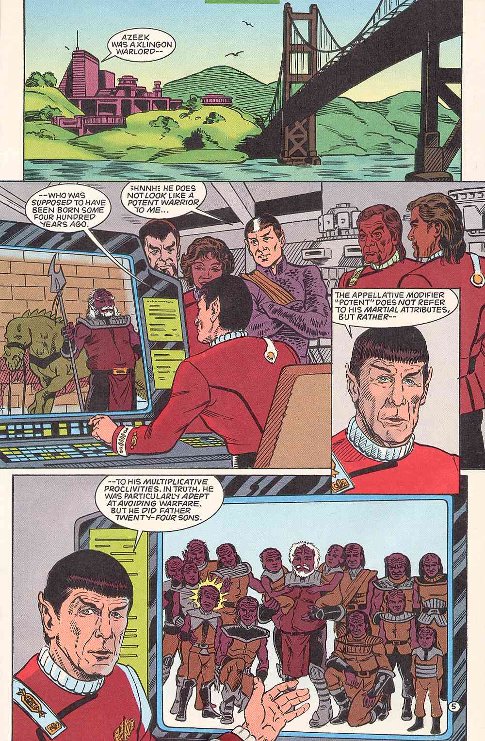 Read online Star Trek (1989) comic -  Issue #56 - 5