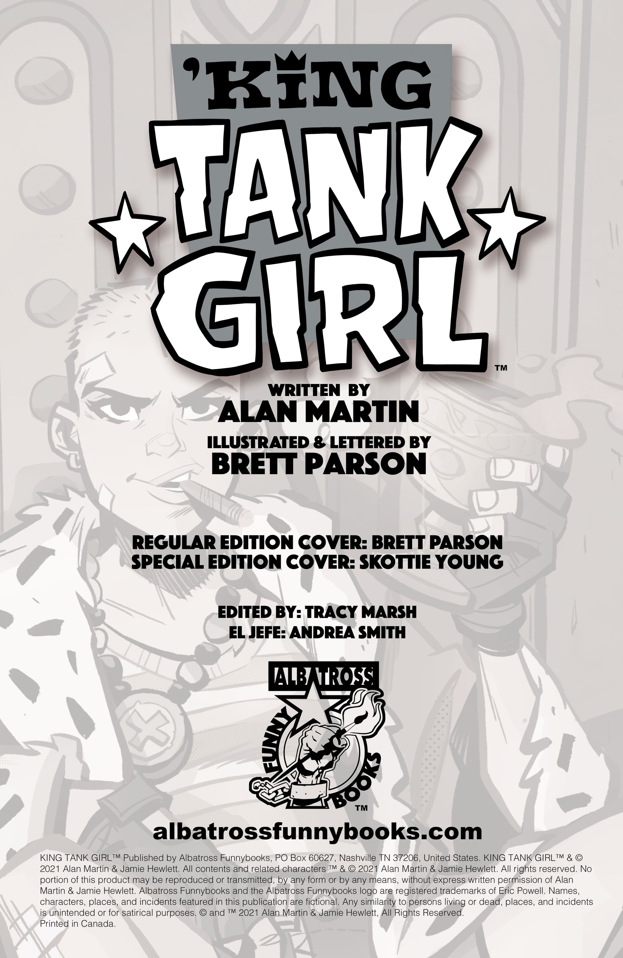 Read online King Tank Girl comic -  Issue #5 - 3