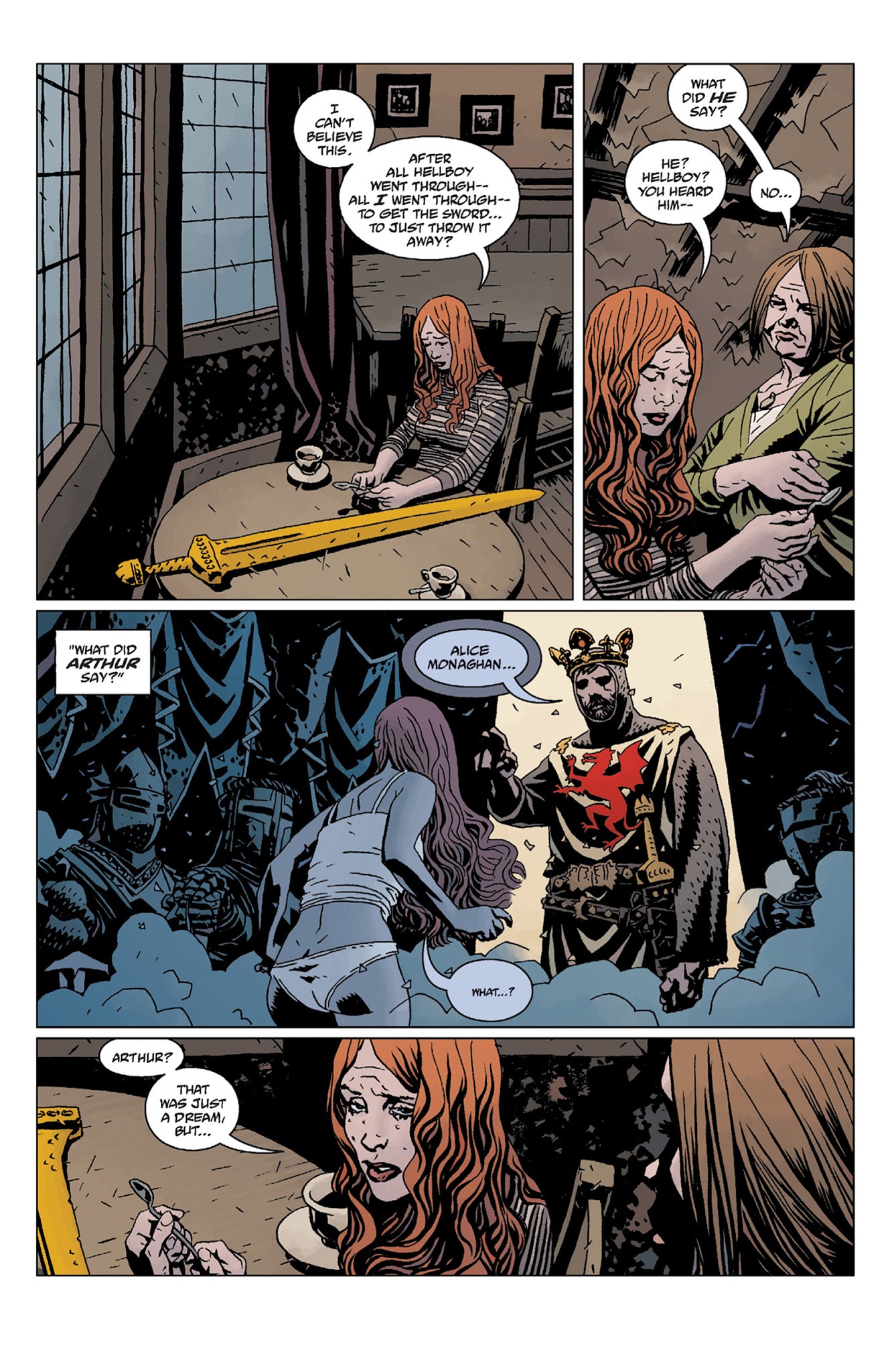 Read online Hellboy: The Storm And The Fury comic -  Issue # TPB - 95