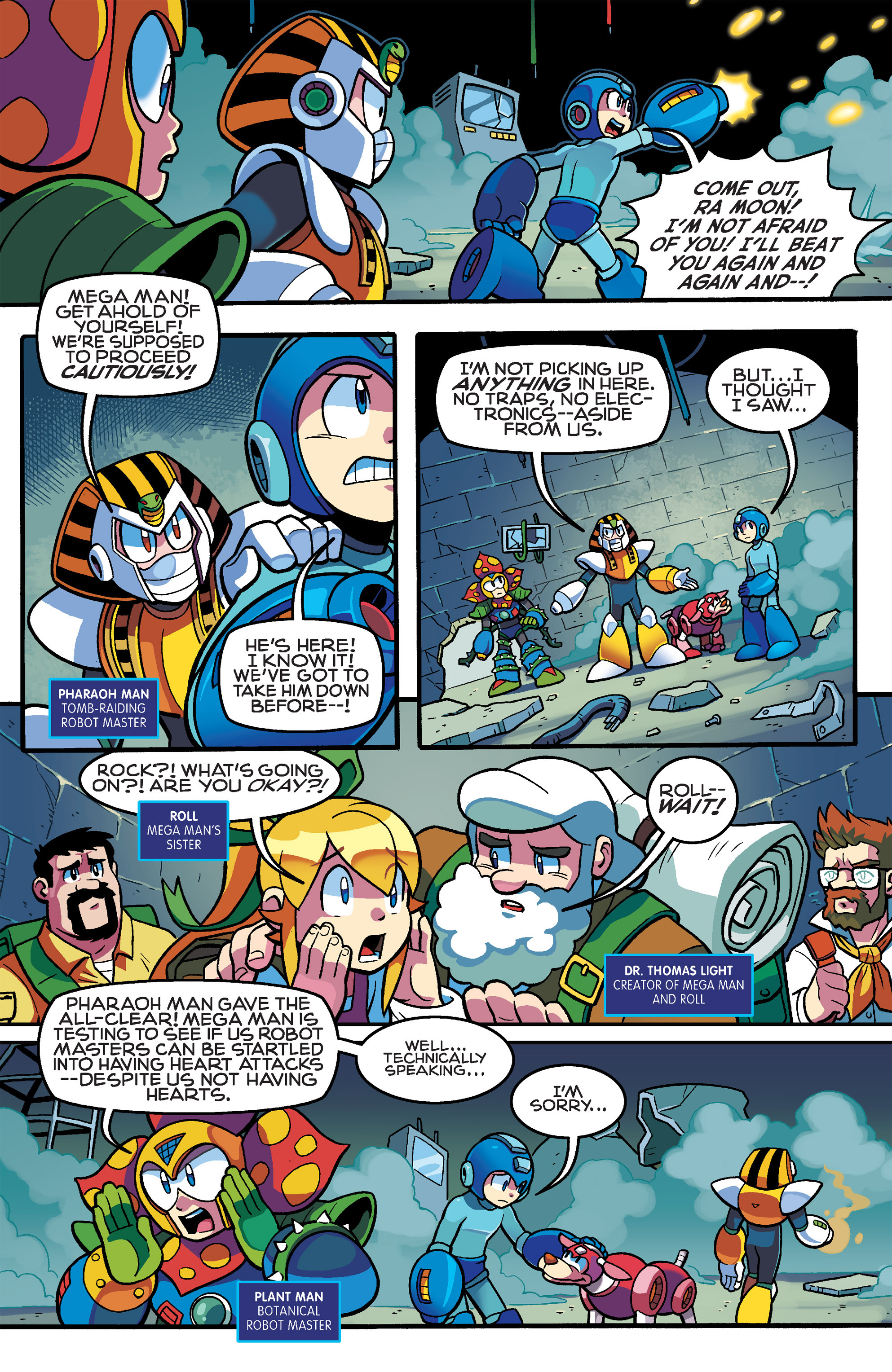 Read online Mega Man comic -  Issue #35 - 4