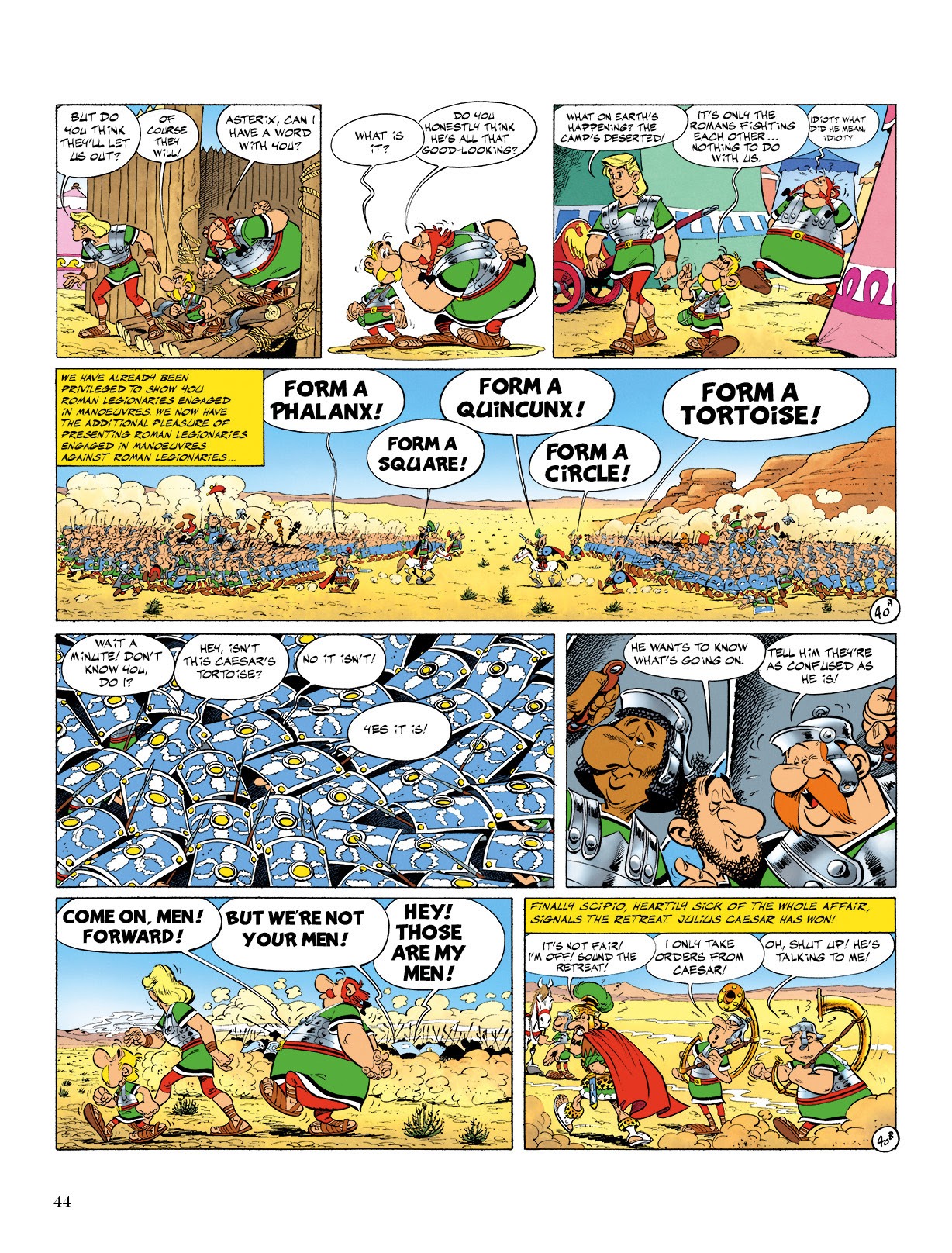 Read online Asterix comic -  Issue #10 - 45