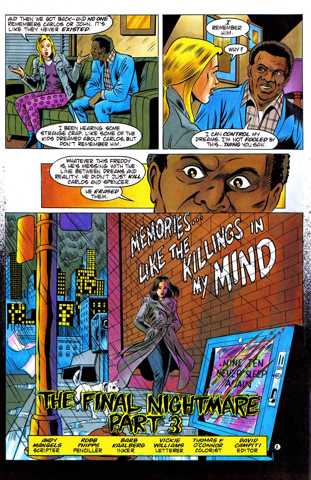 Read online Freddy's Dead: The Final Nightmare comic -  Issue #3 - 4