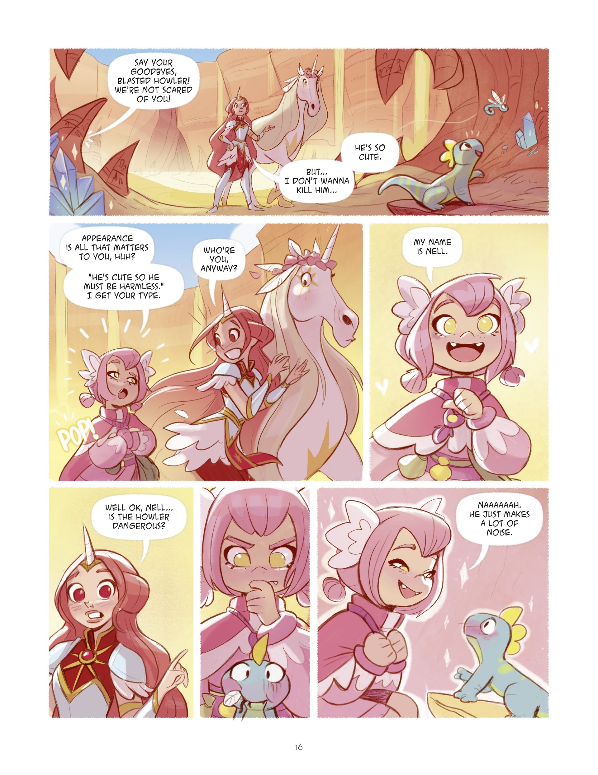 Read online The Unicorn Legacy: Call of the Goddess comic -  Issue # TPB - 16