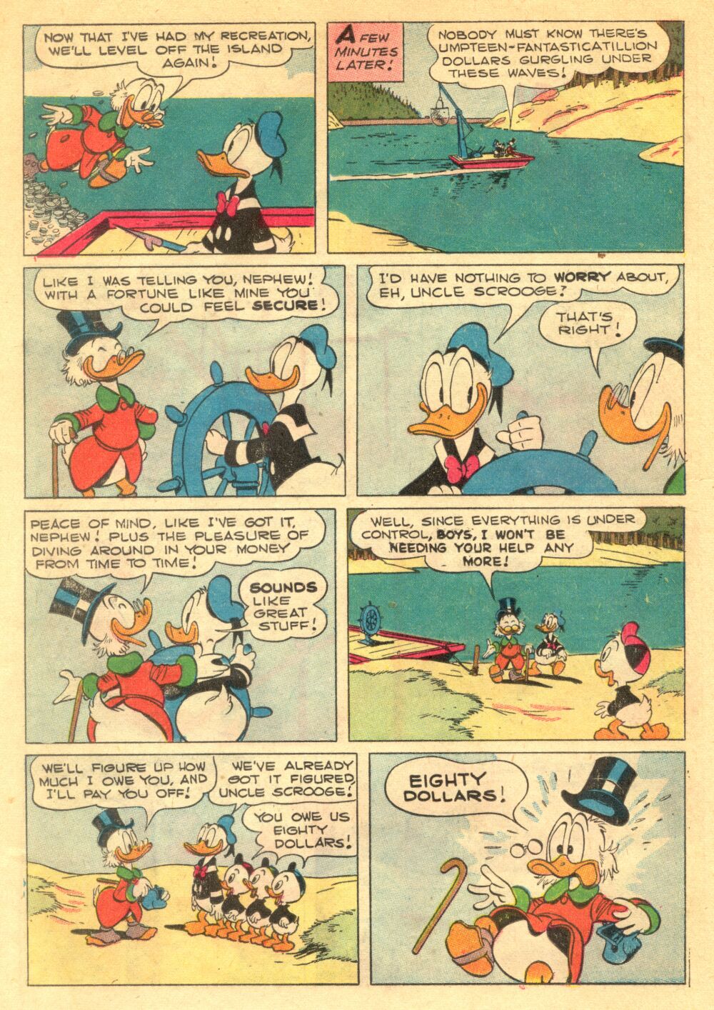 Read online Uncle Scrooge (1953) comic -  Issue #1 - 18