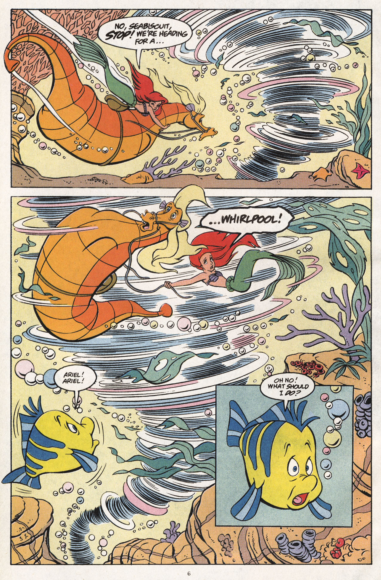 Read online Disney's The Little Mermaid comic -  Issue #4 - 8
