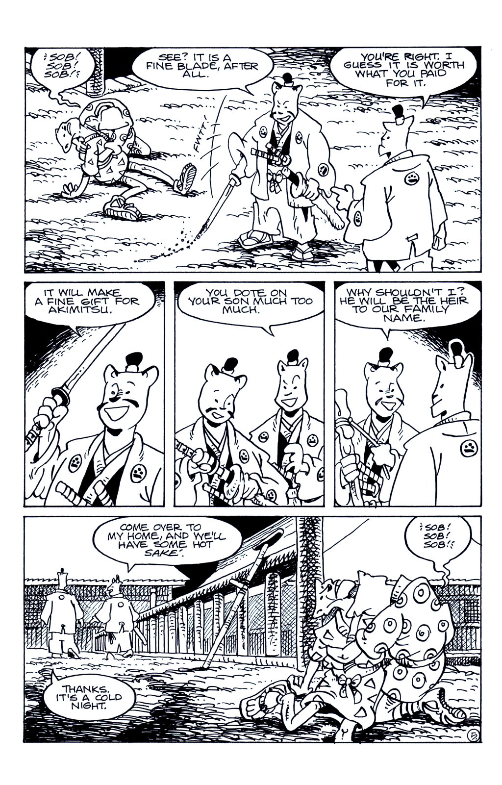 Read online Usagi Yojimbo (1996) comic -  Issue #95 - 7