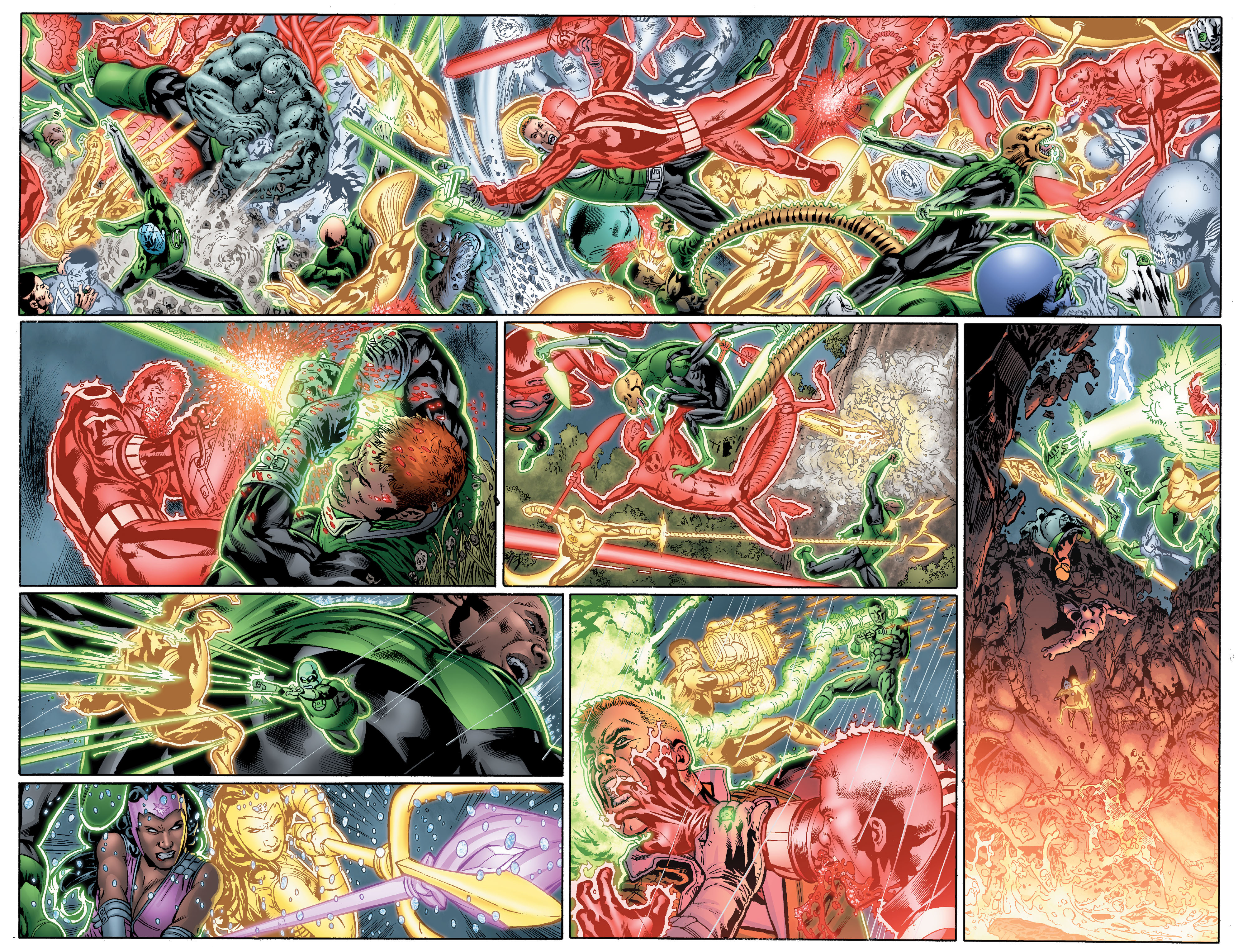 Read online Green Lantern: The Wrath of the First Lantern comic -  Issue # TPB - 204