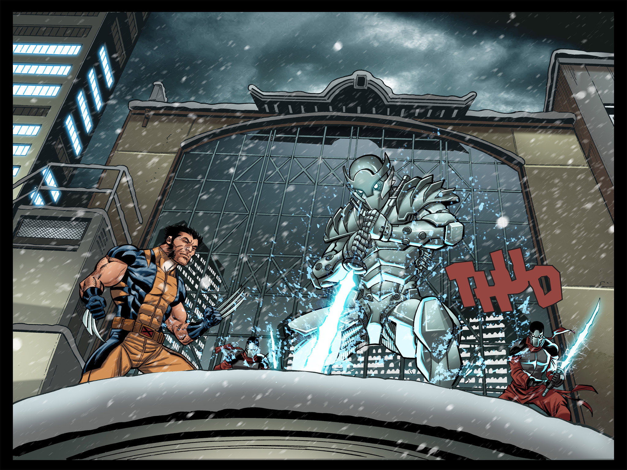 Read online Wolverine: Japan's Most Wanted comic -  Issue #4 - 28