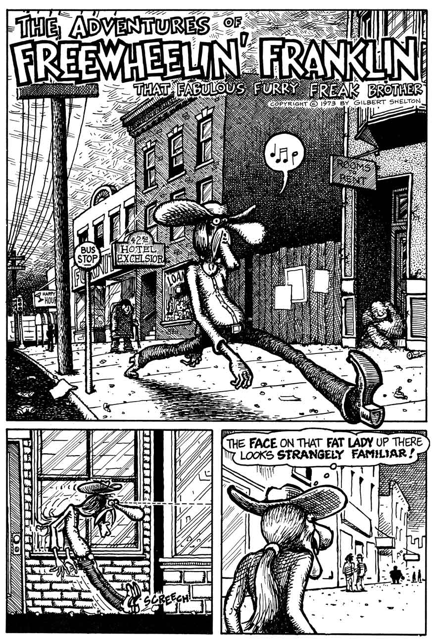 The Fabulous Furry Freak Brothers issue 3 - Page 3