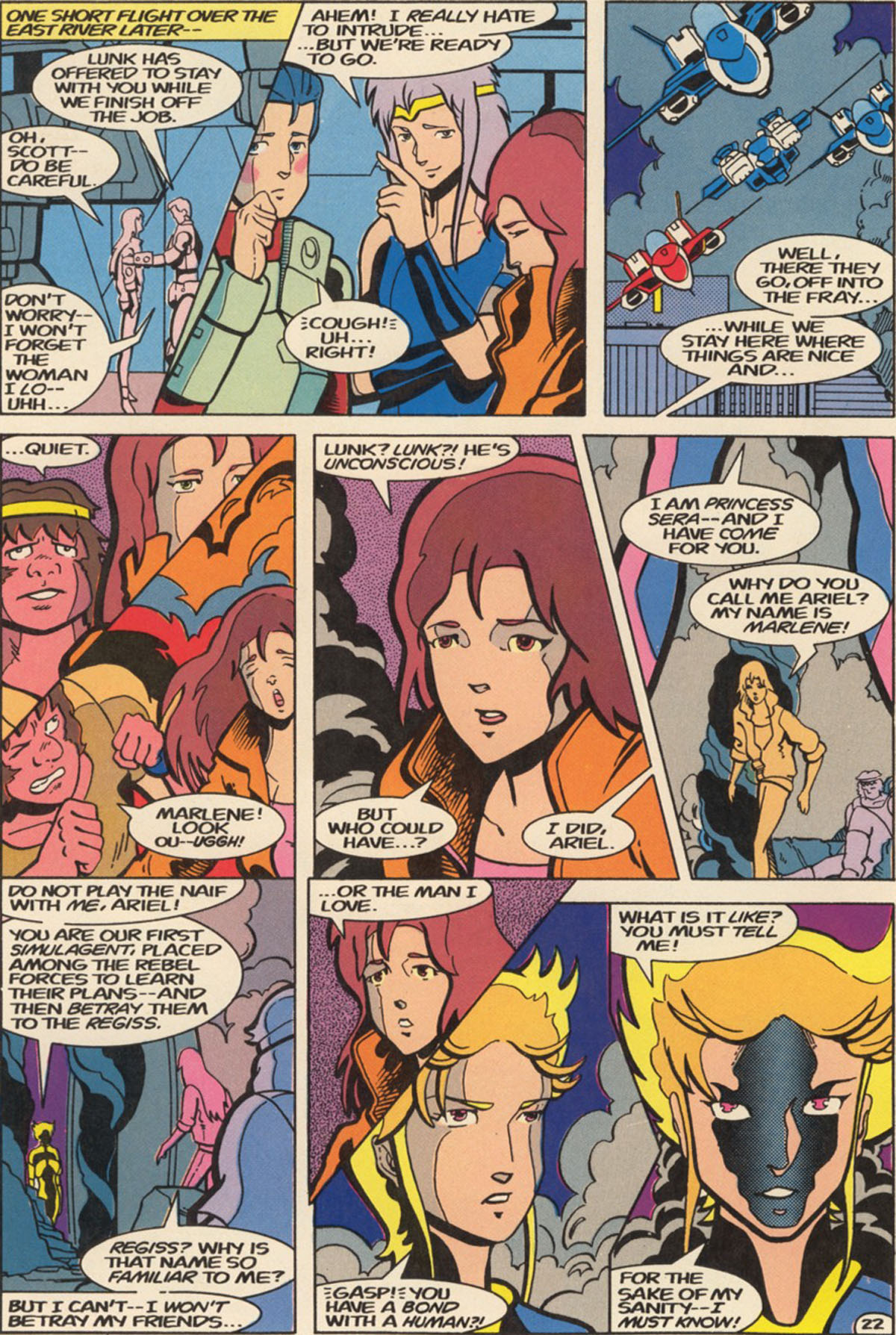 Read online Robotech The New Generation comic -  Issue #22 - 28
