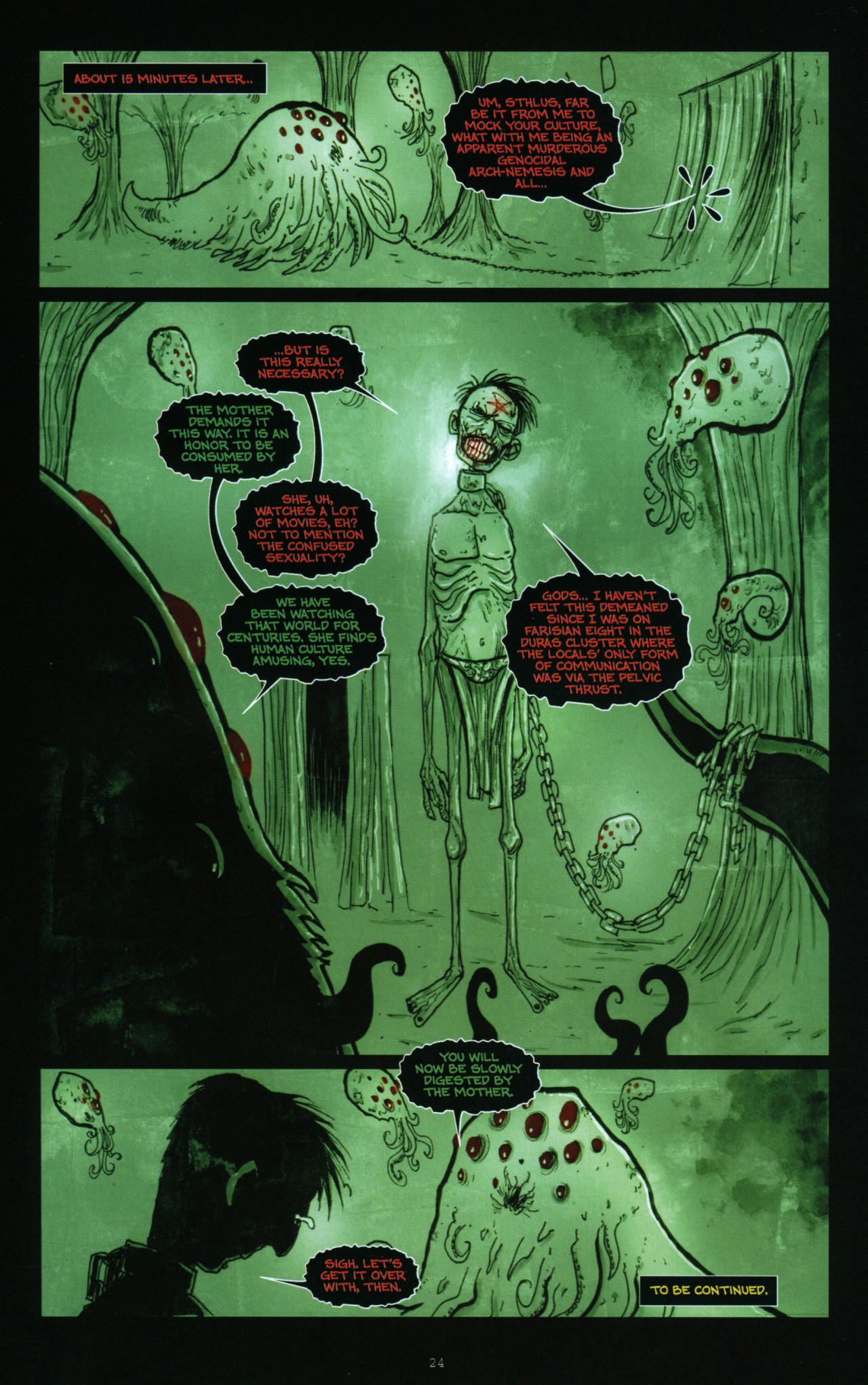 Read online Wormwood: Gentleman Corpse comic -  Issue #10 - 25