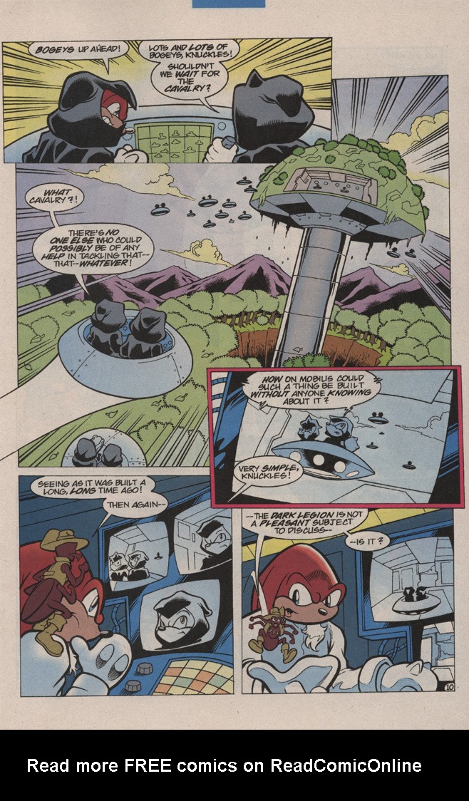 Read online Knuckles the Echidna comic -  Issue #3 - 15