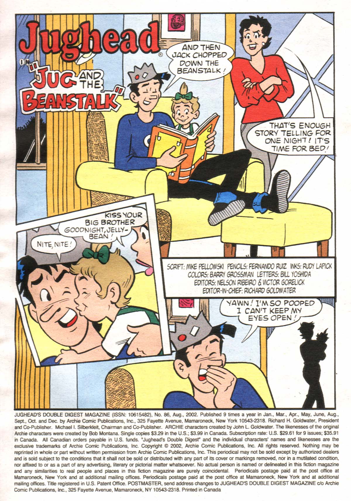 Read online Jughead's Double Digest Magazine comic -  Issue #86 - 2
