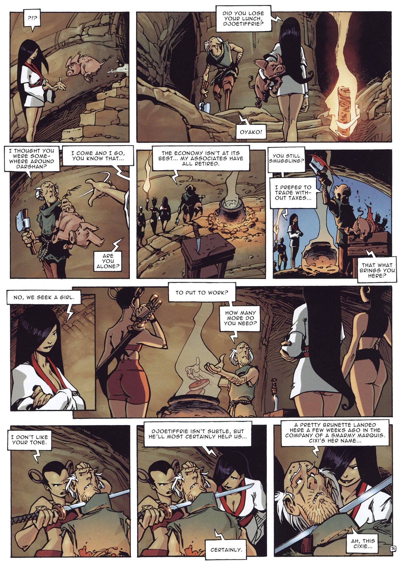 Read online Cixi of Troy comic -  Issue #2 - 34