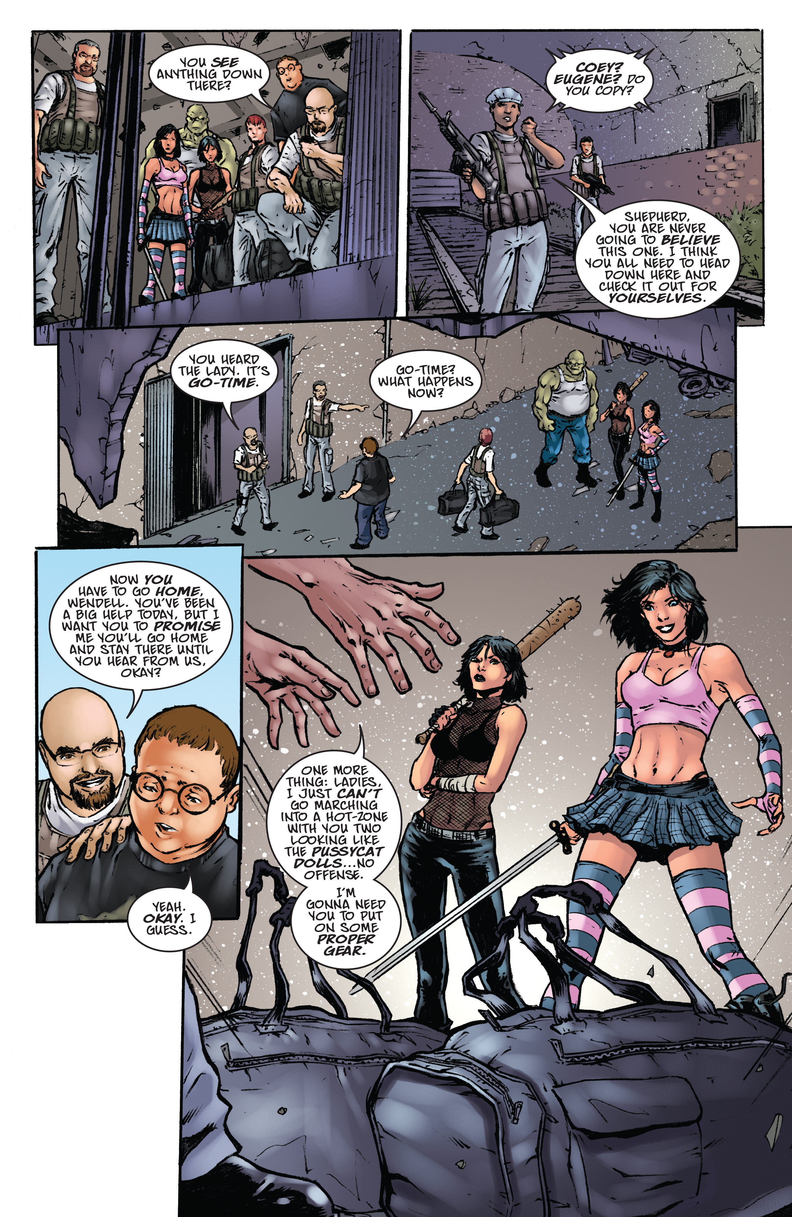 Read online Hack/Slash/Eva Monster's Ball comic -  Issue #2 - 22