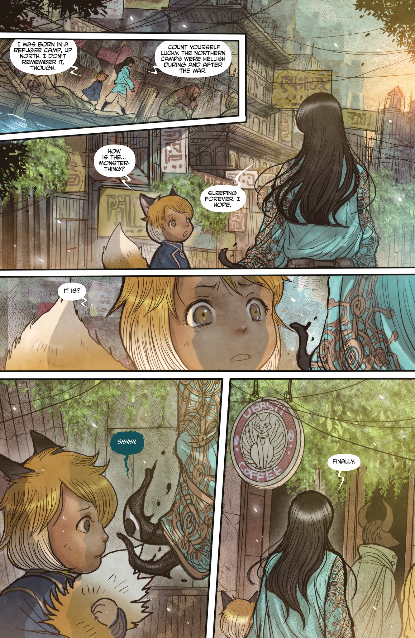 Read online Monstress comic -  Issue #13 - 16