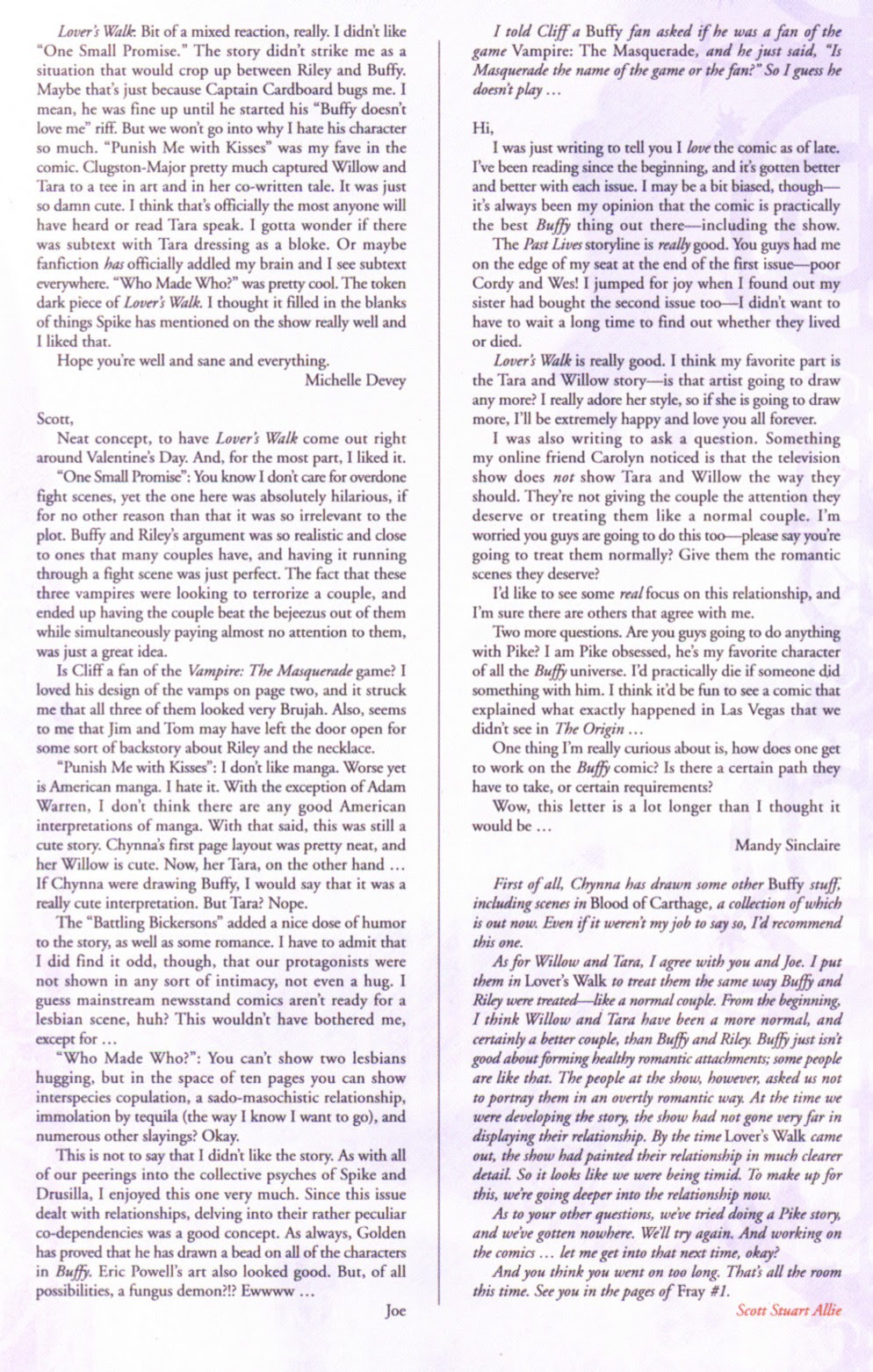 Read online Buffy the Vampire Slayer (1998) comic -  Issue #33 - 27