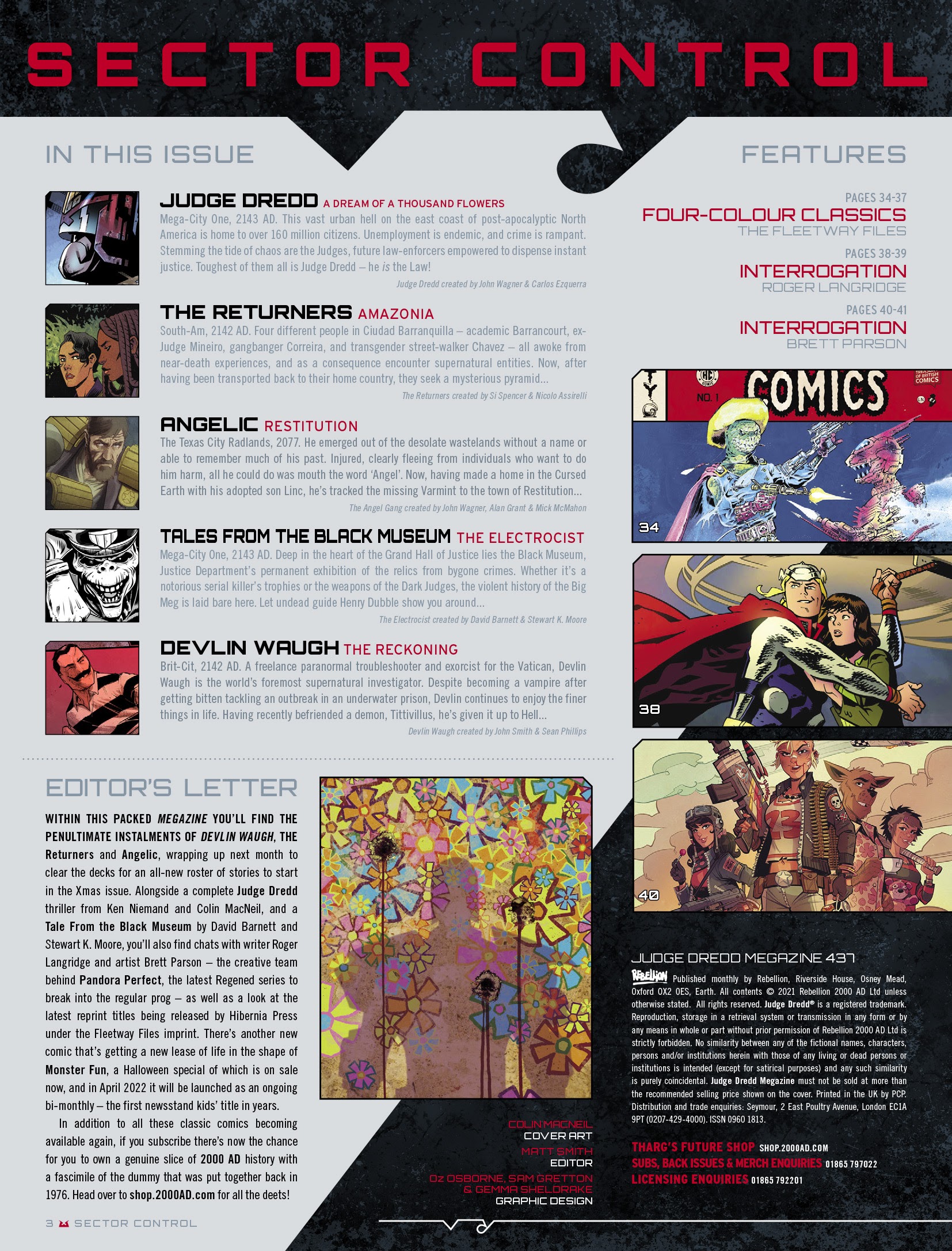 Read online Judge Dredd Megazine (Vol. 5) comic -  Issue #437 - 3