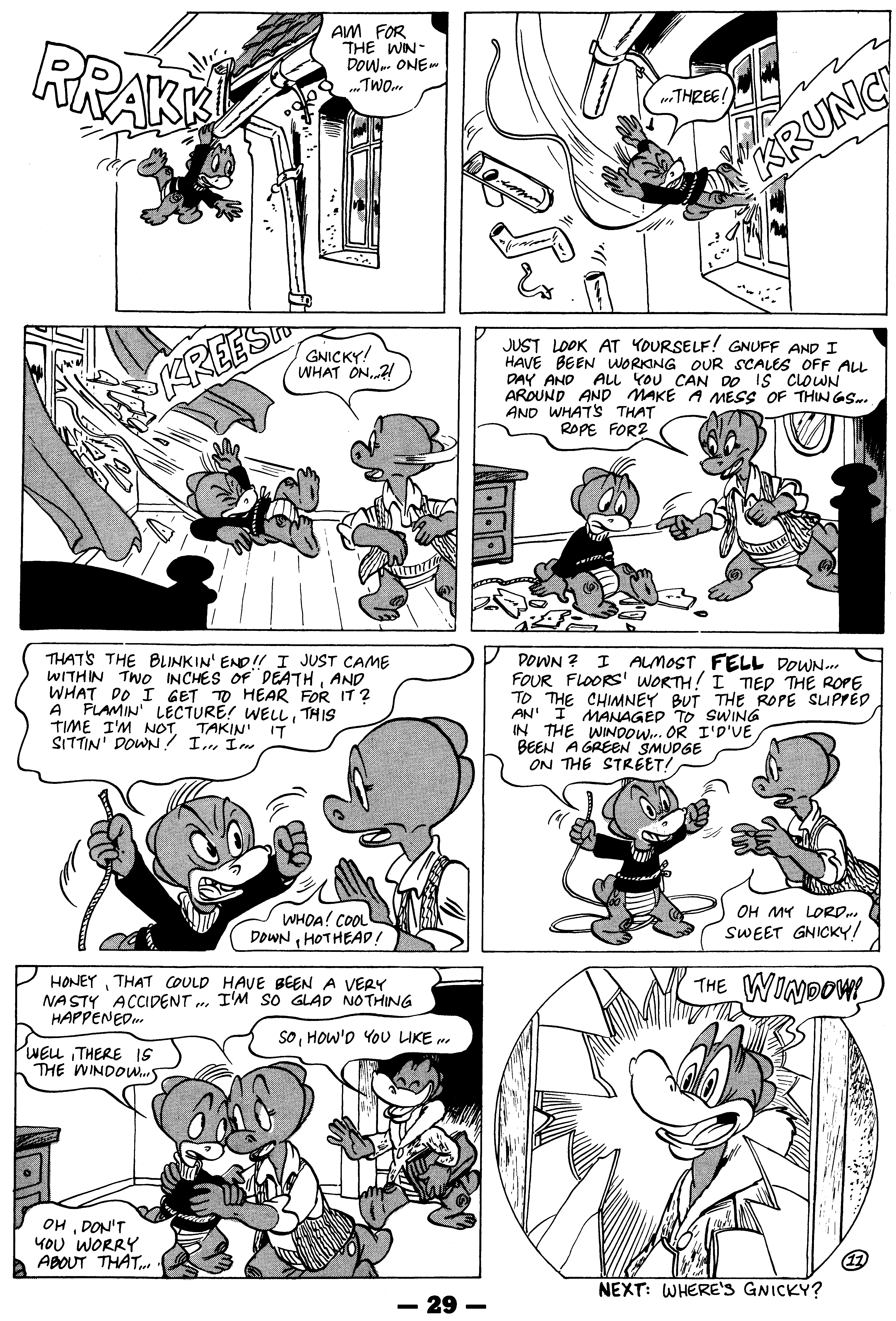Read online Critters comic -  Issue #4 - 31