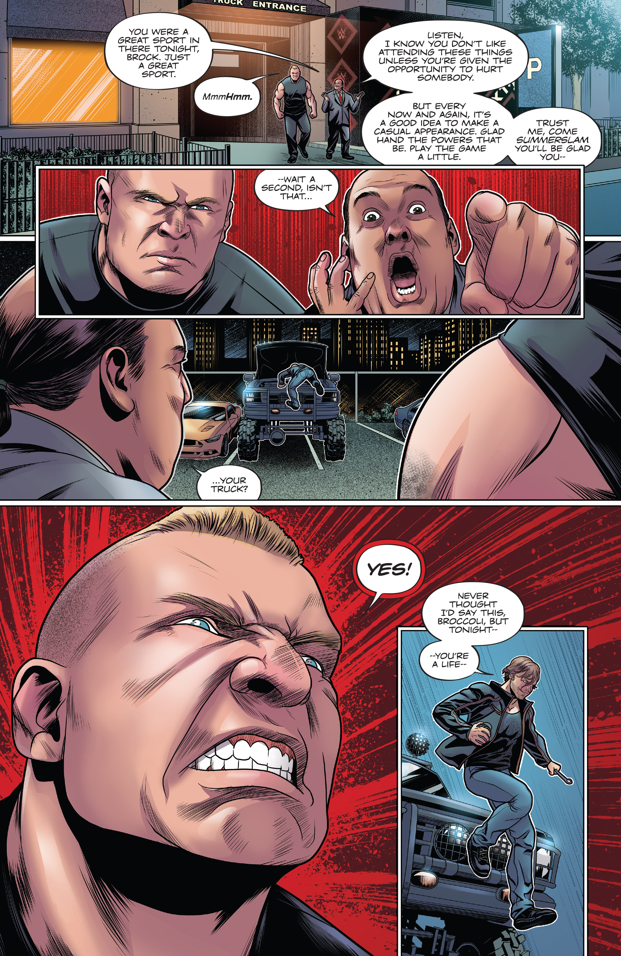 Read online WWE comic -  Issue #5 - 13