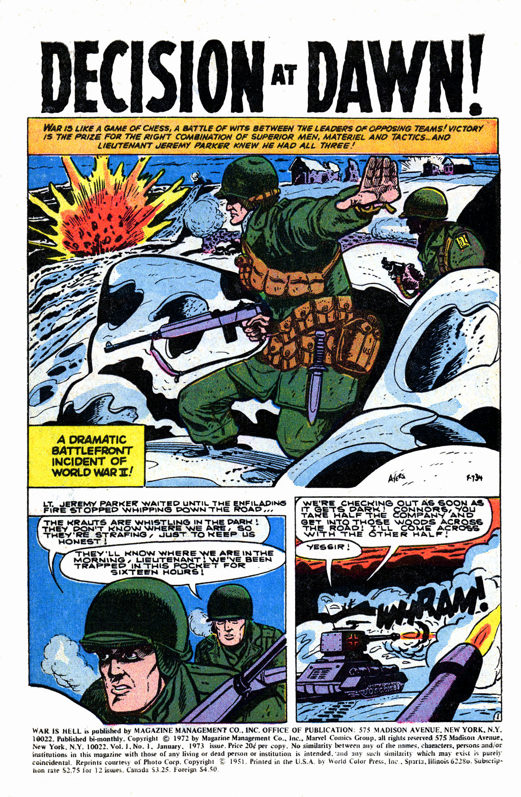 Read online War Is Hell comic -  Issue #1 - 3
