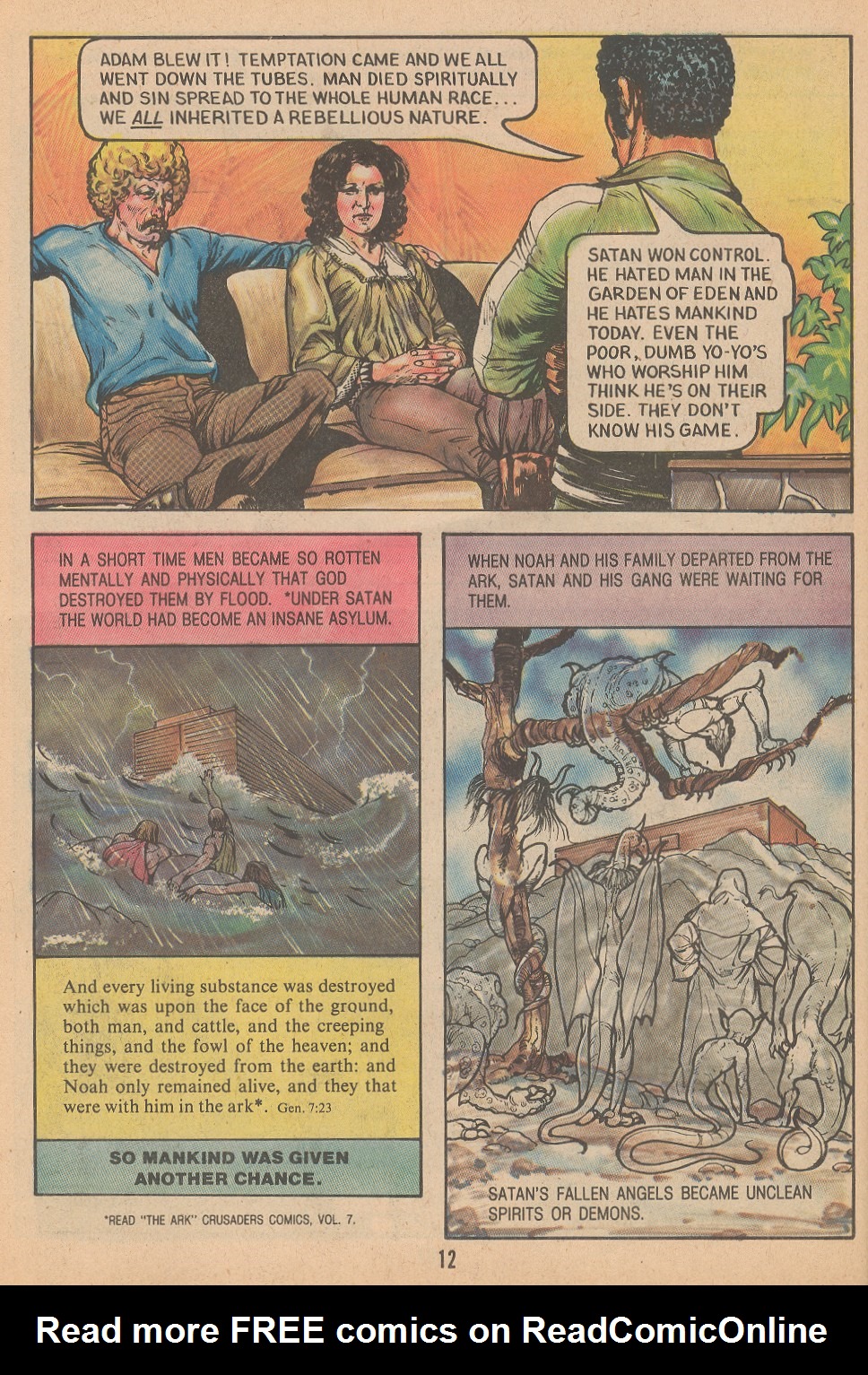 Read online The Crusaders (1974) comic -  Issue #9 - 14